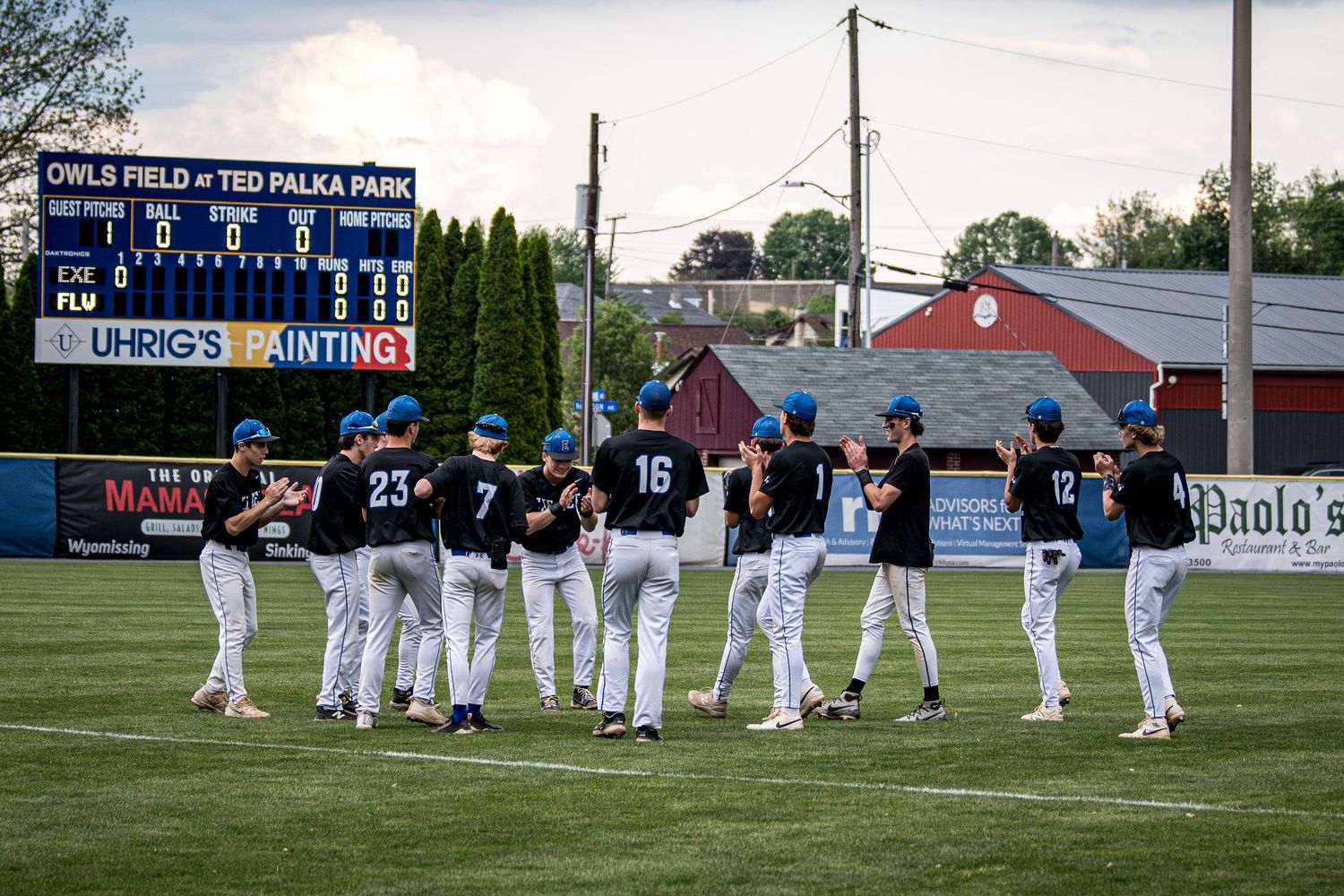 Exeter Township Senior High School Baseball, Baseballtown, Reading, PA, The Reading Phillies Stadium. First Energy Stadium
