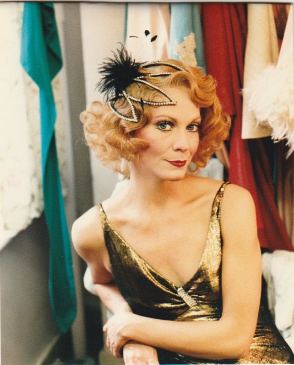 Shelley Thompson Backstage of Me and My Girl - London, UK