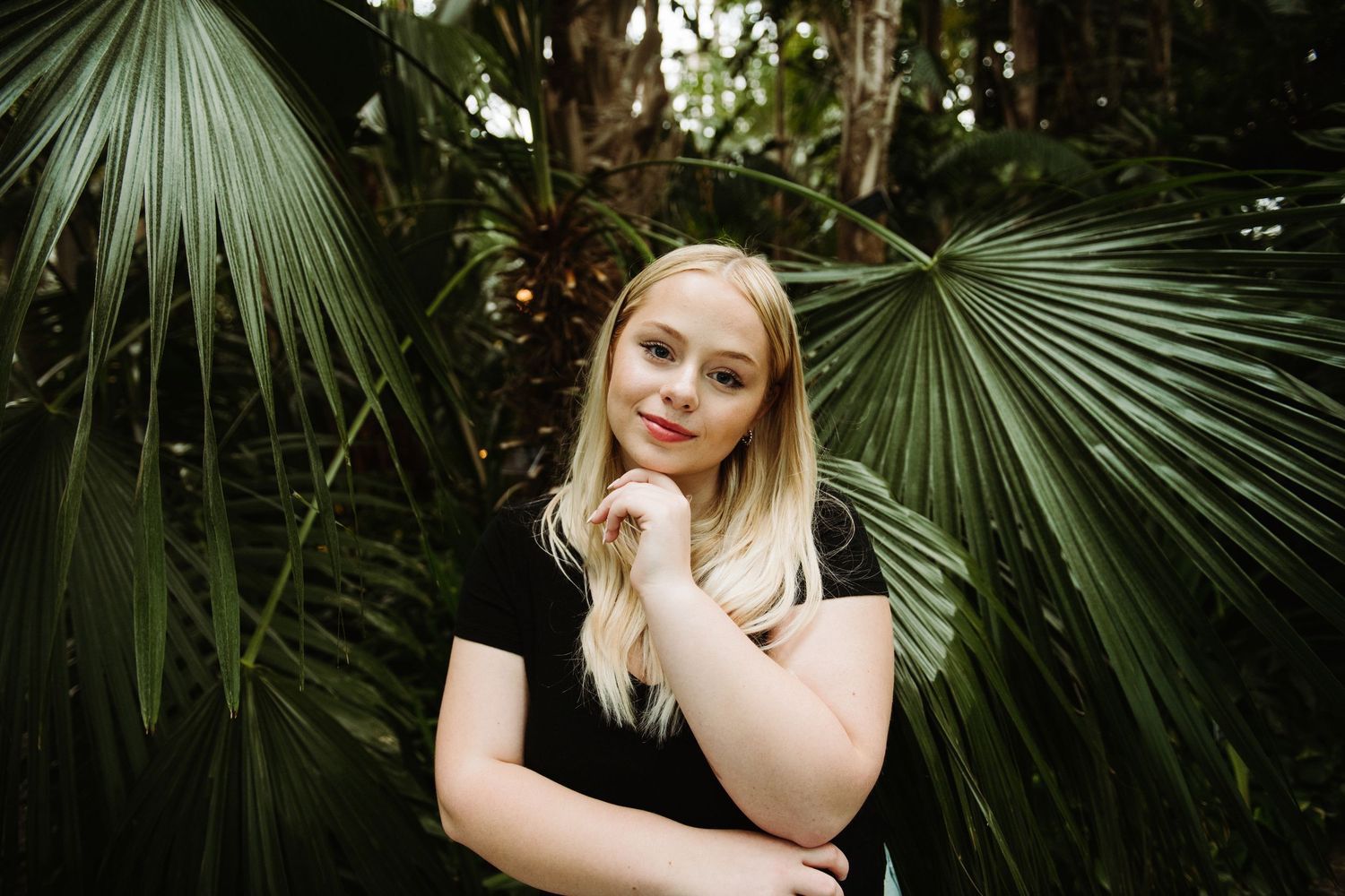 como conservatory senior photos