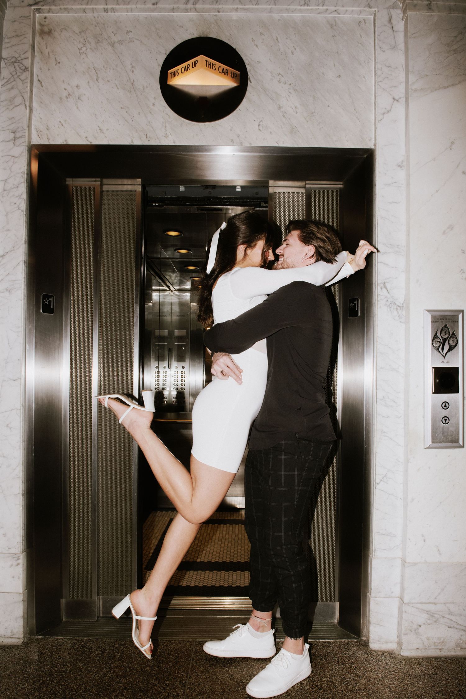 minneapolis hotel engagement photos