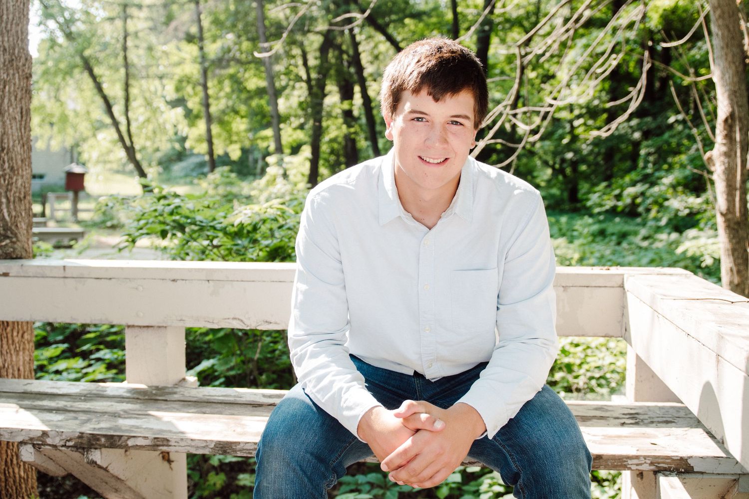 minnesota woods senior photos