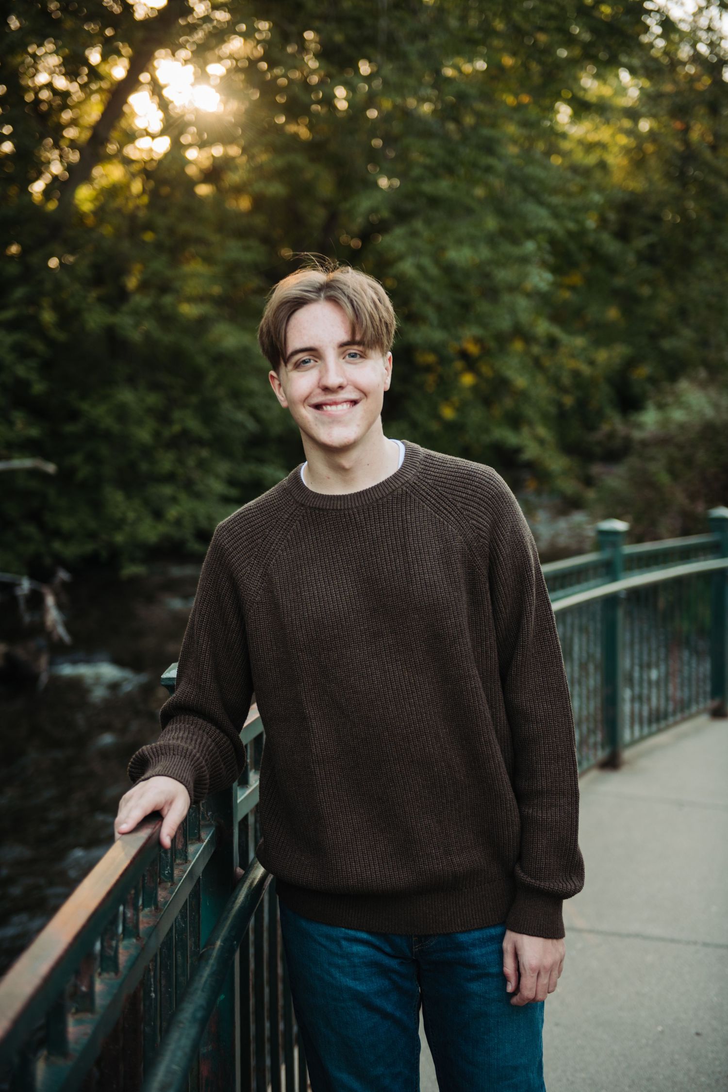 minnehaha falls minnesota senior photos