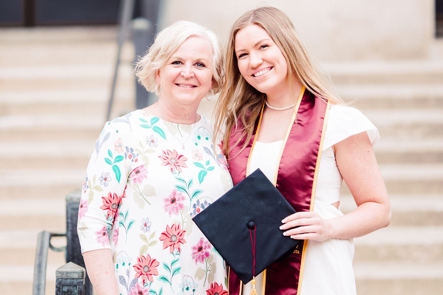 university of minnesota graduate with mom