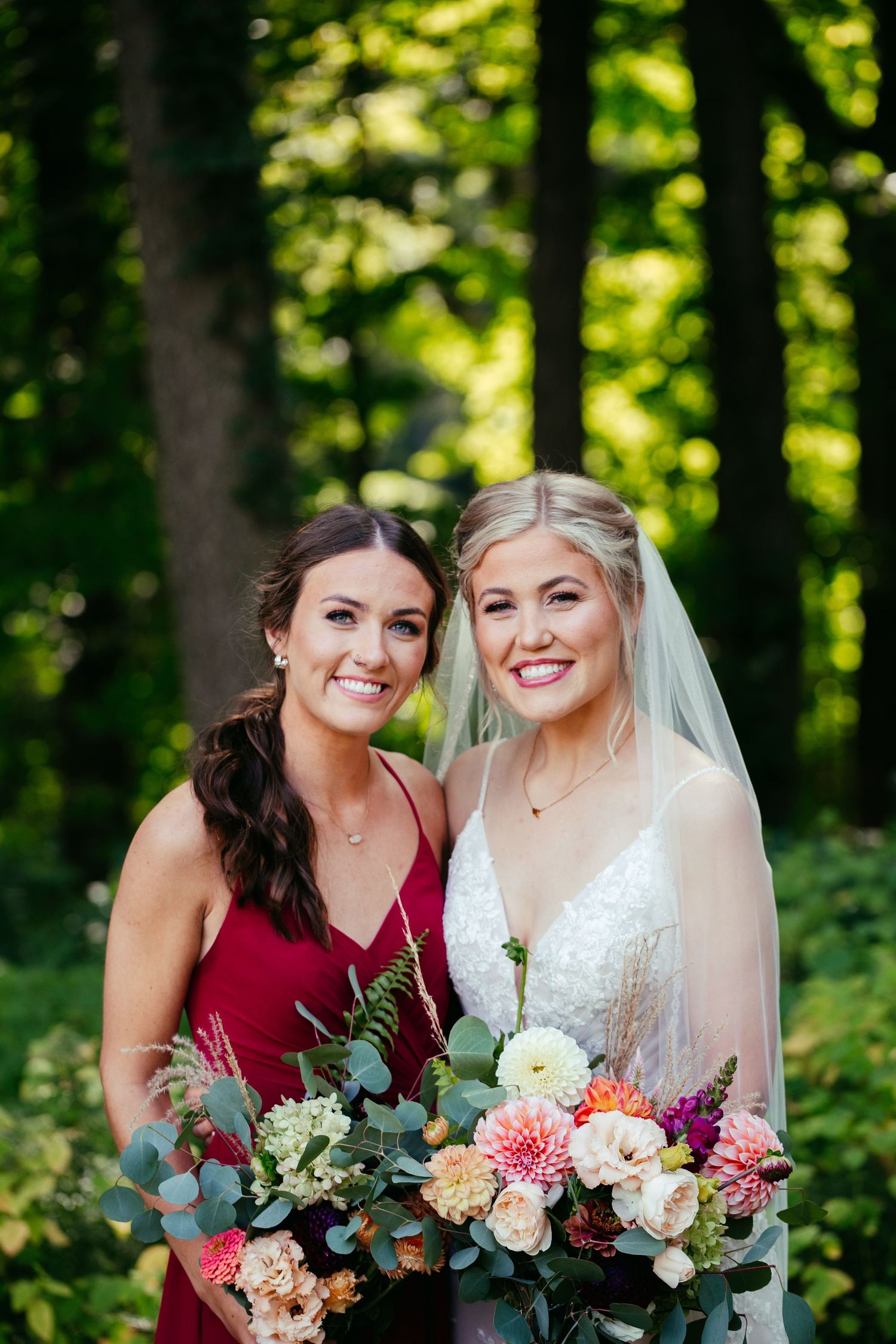 bridal party portraits