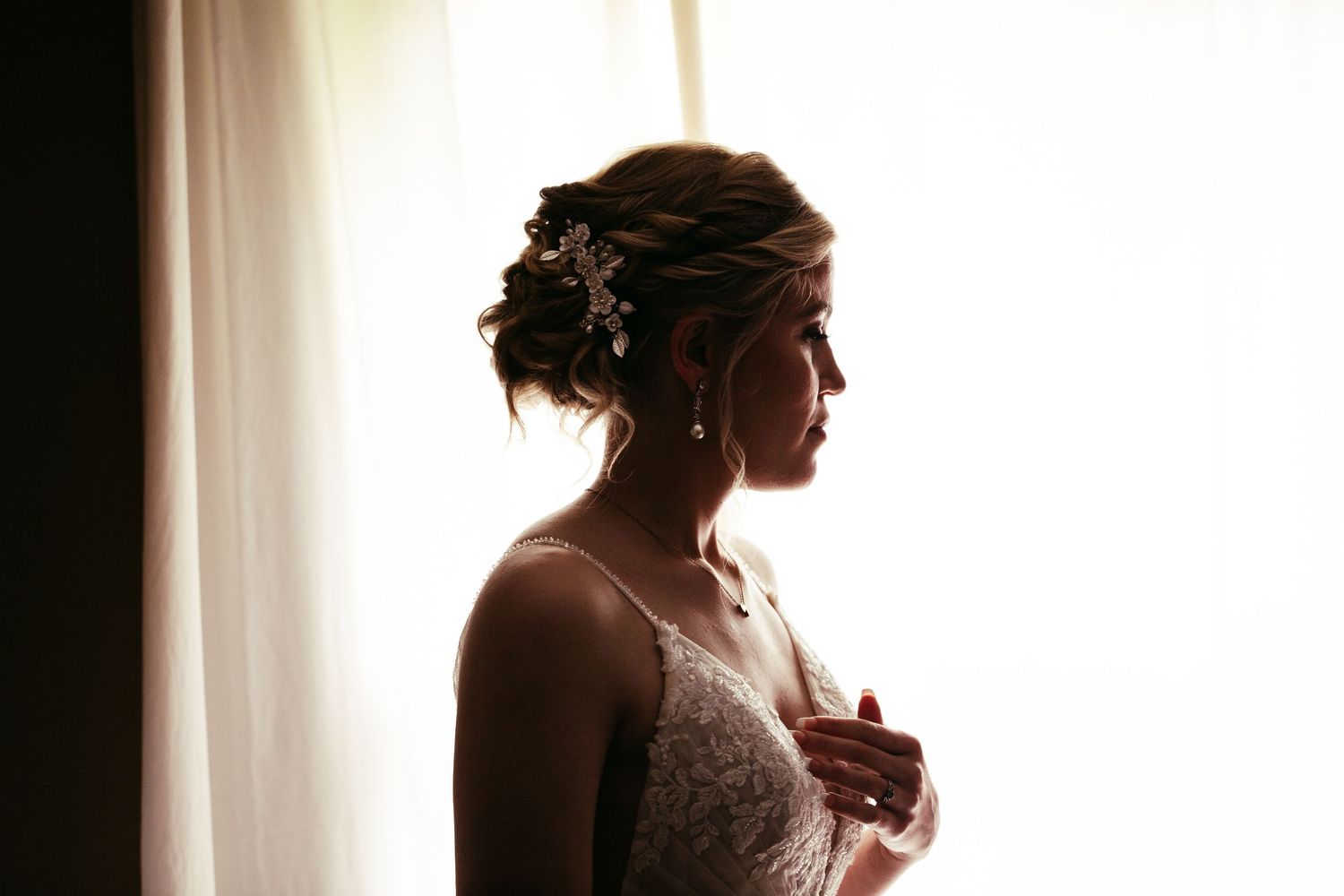 bridal portraits minnesota wedding