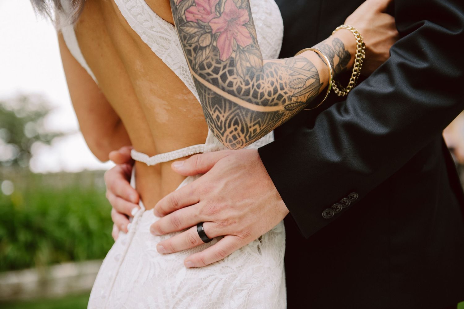 bride and groom portraits in st. paul
