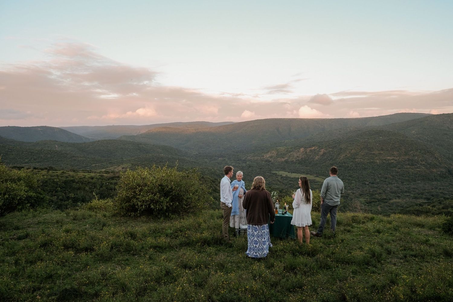 Small intimate wedding photoshoot