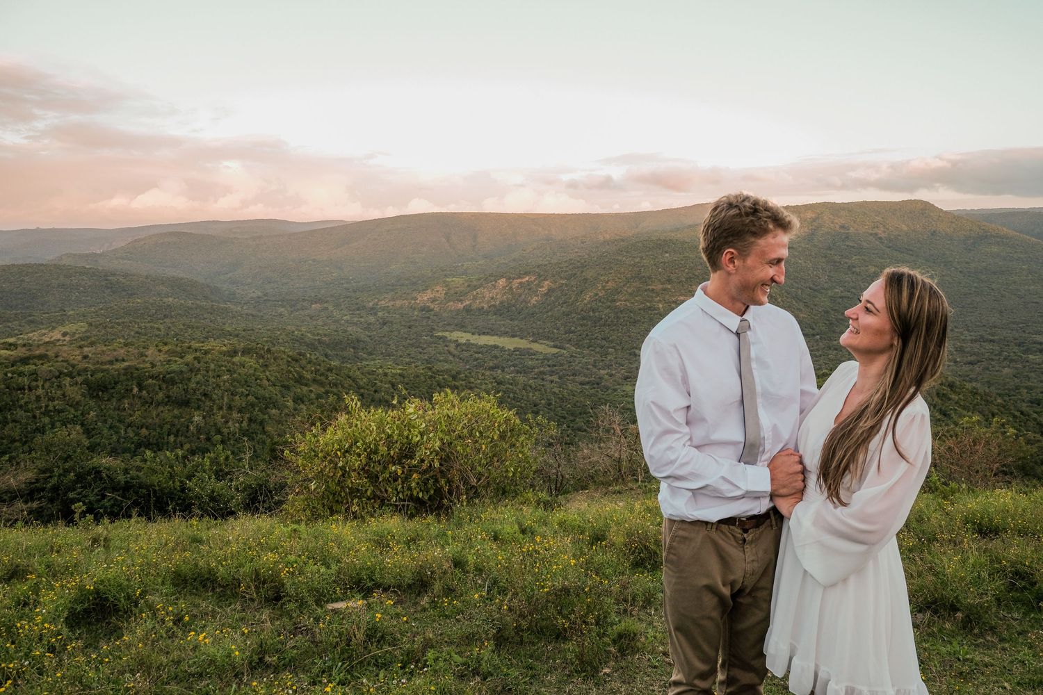 Small intimate wedding photoshoot