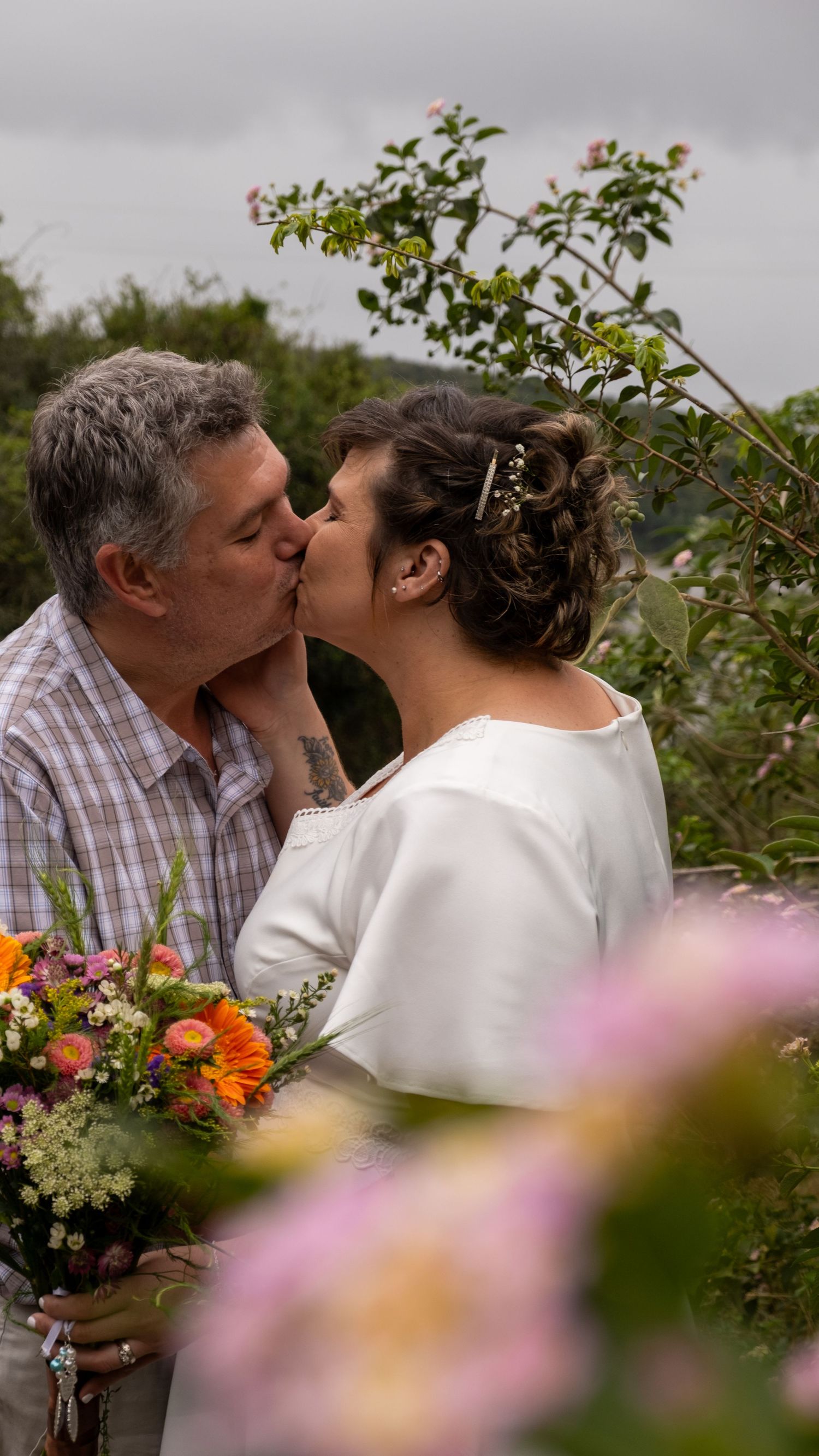 Small intimate wedding photoshoot