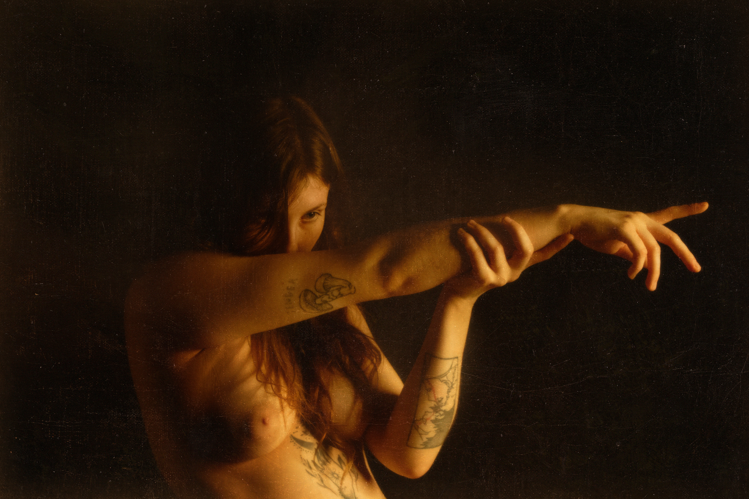 fine arts picture inspired by baroque paintings