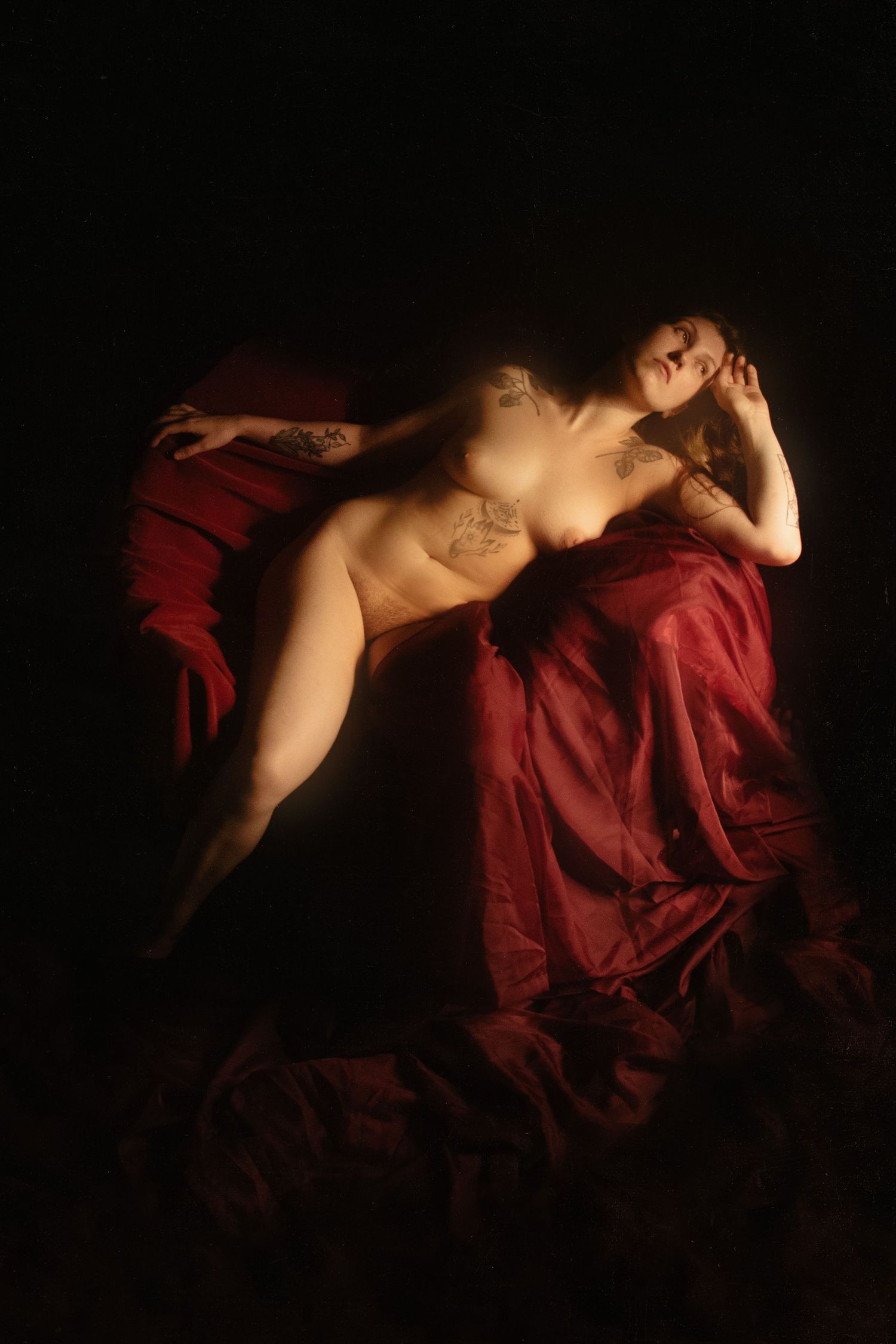 fine arts picture inspired by baroque paintings