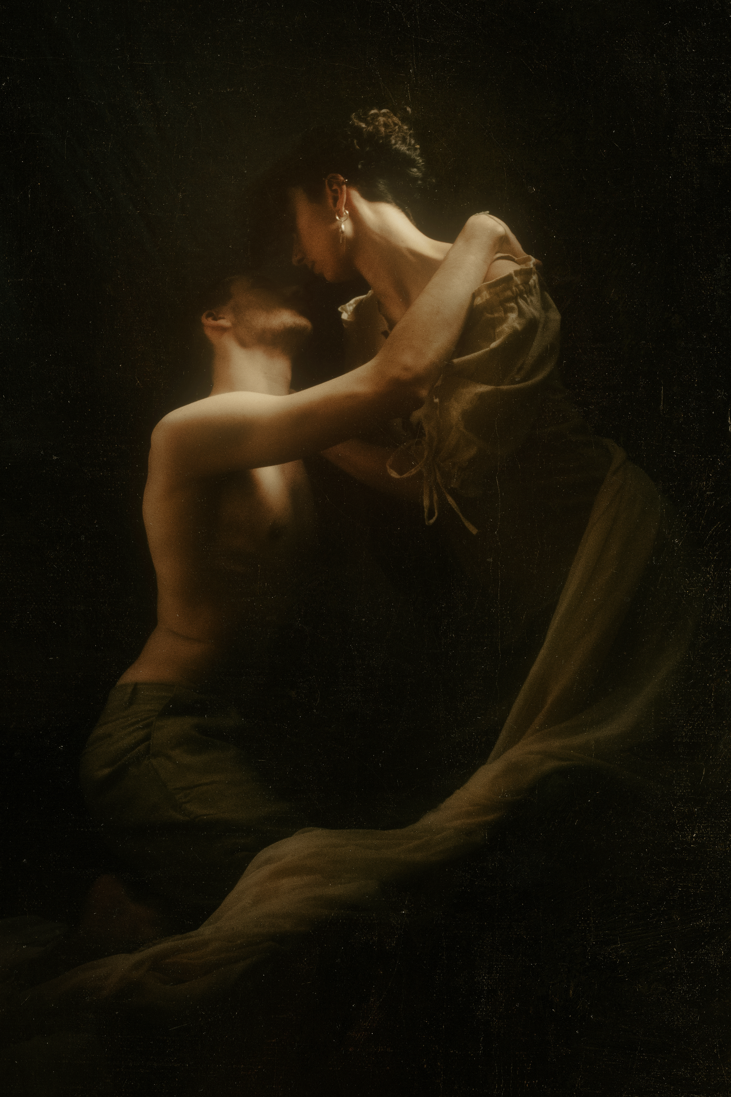 fine arts picture inspired by baroque paintings