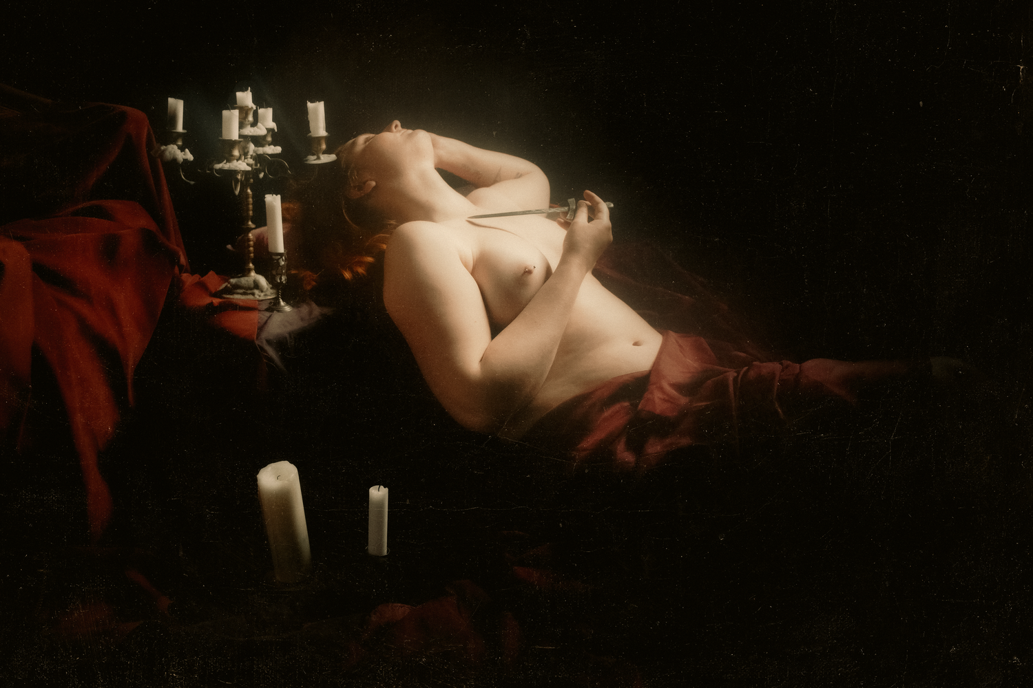 fine arts picture inspired by baroque paintings