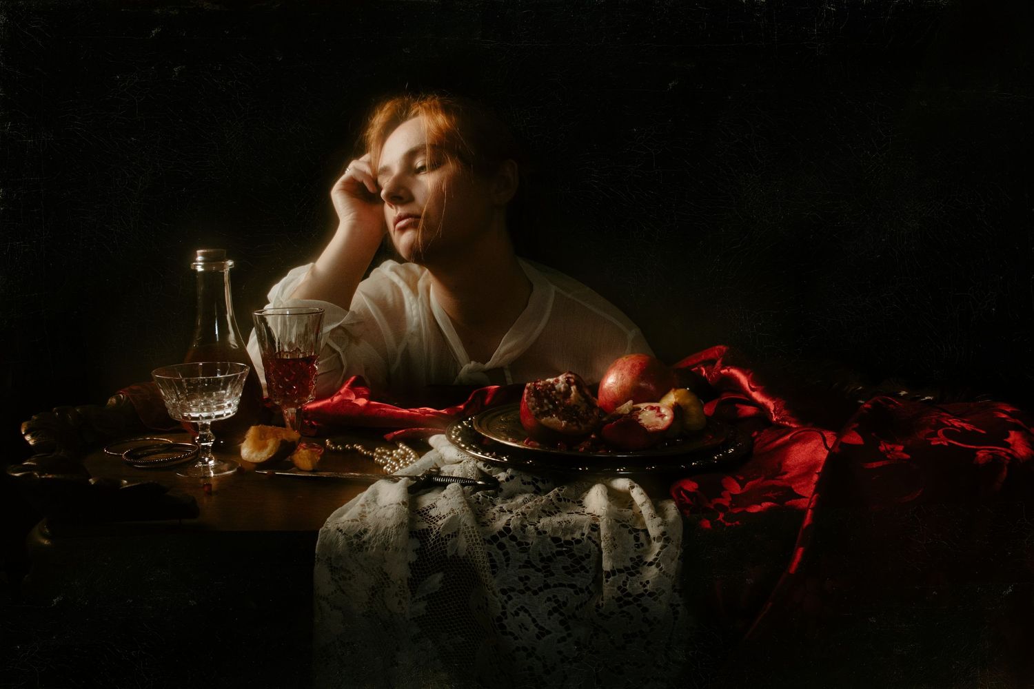 fine arts picture inspired by baroque paintings
