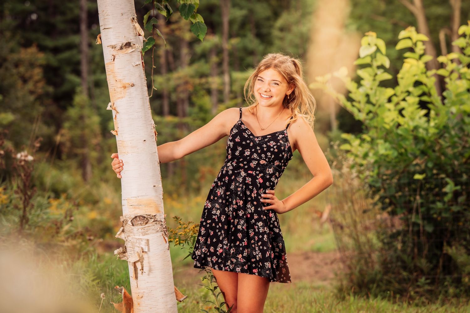 senior photos using ocf