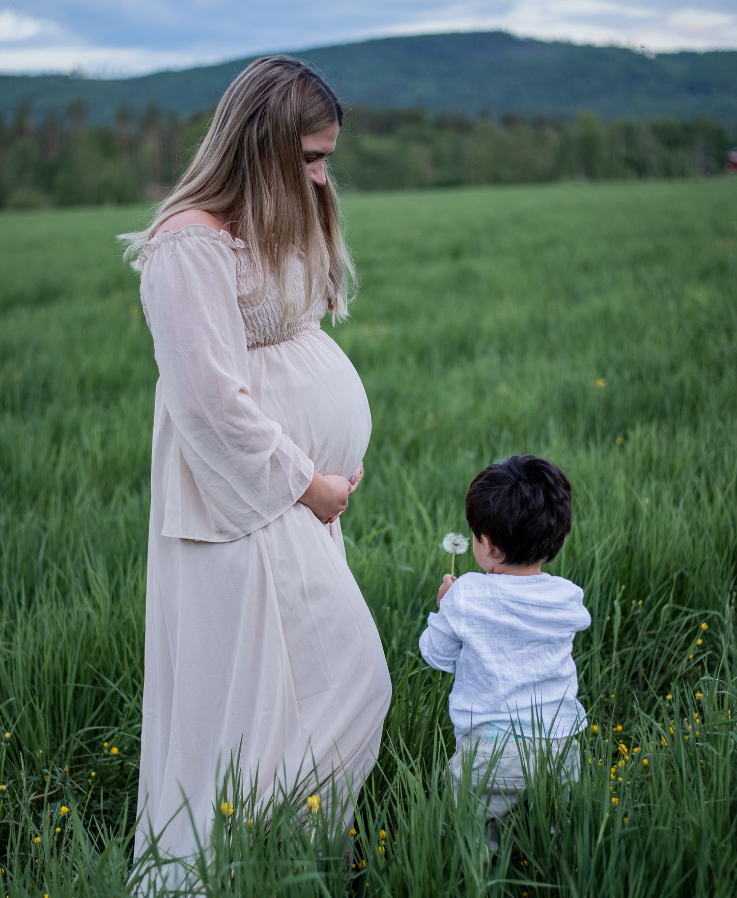 Gravidfotografering, Ånge