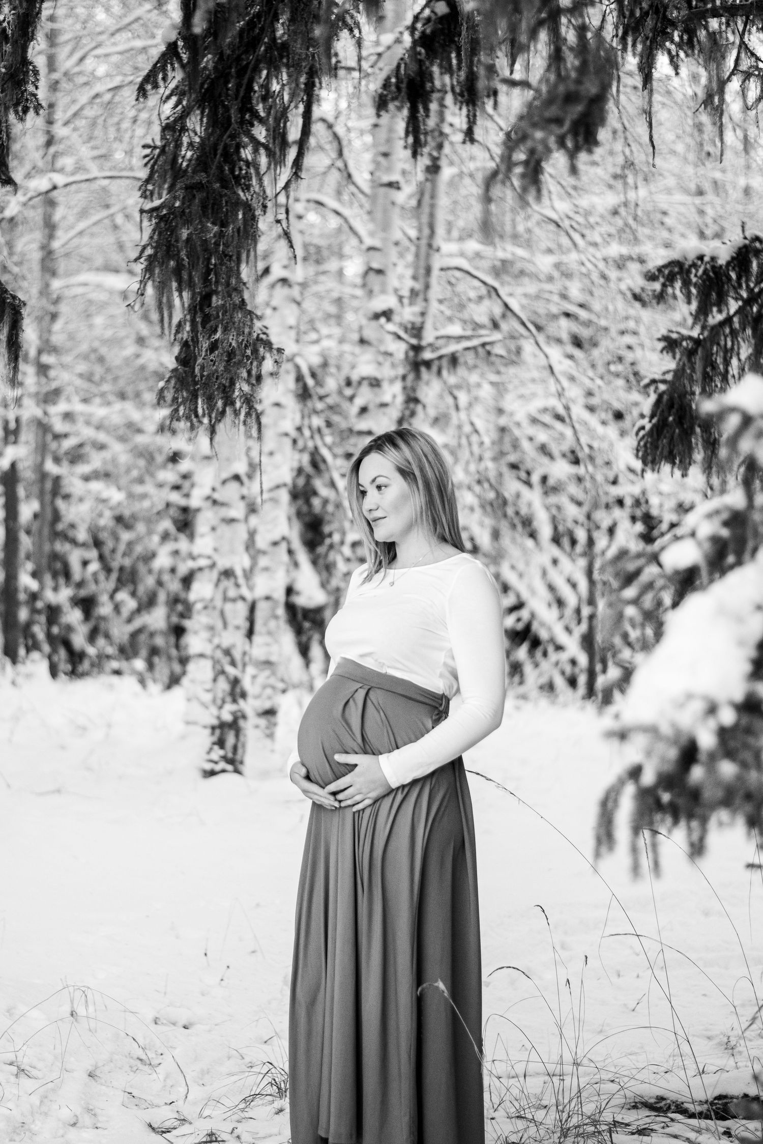 Gravidfotografering, Ånge