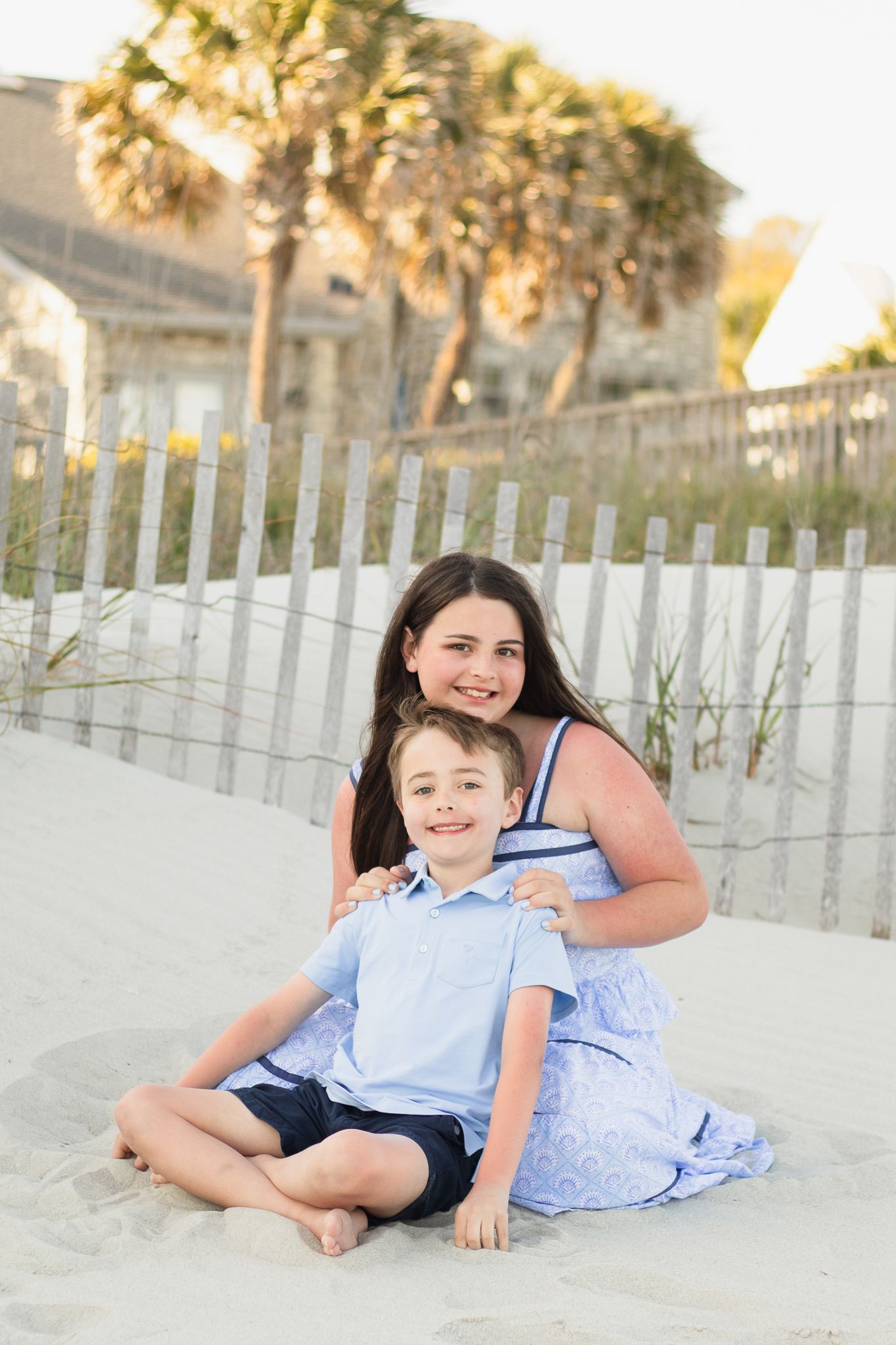 Child posing at Myrtle Beach, SC for South Carolina photographer. Candid and true to color family portraits photography. children siblings