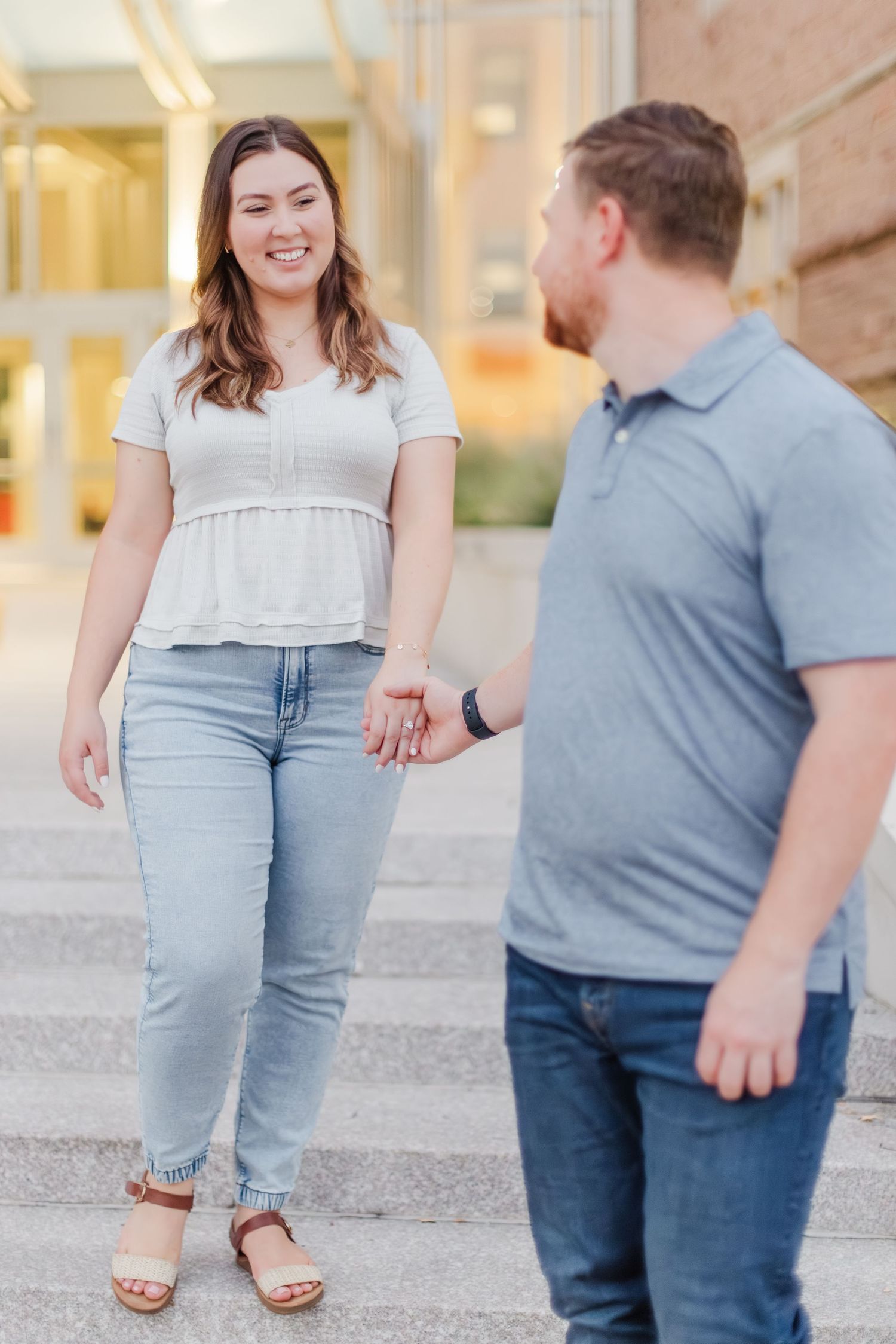 Engagement WASHU washington university Katie Strzelec Photography St. Louis Engagement Wedding Photographer Midwest and Missouri Weddings.