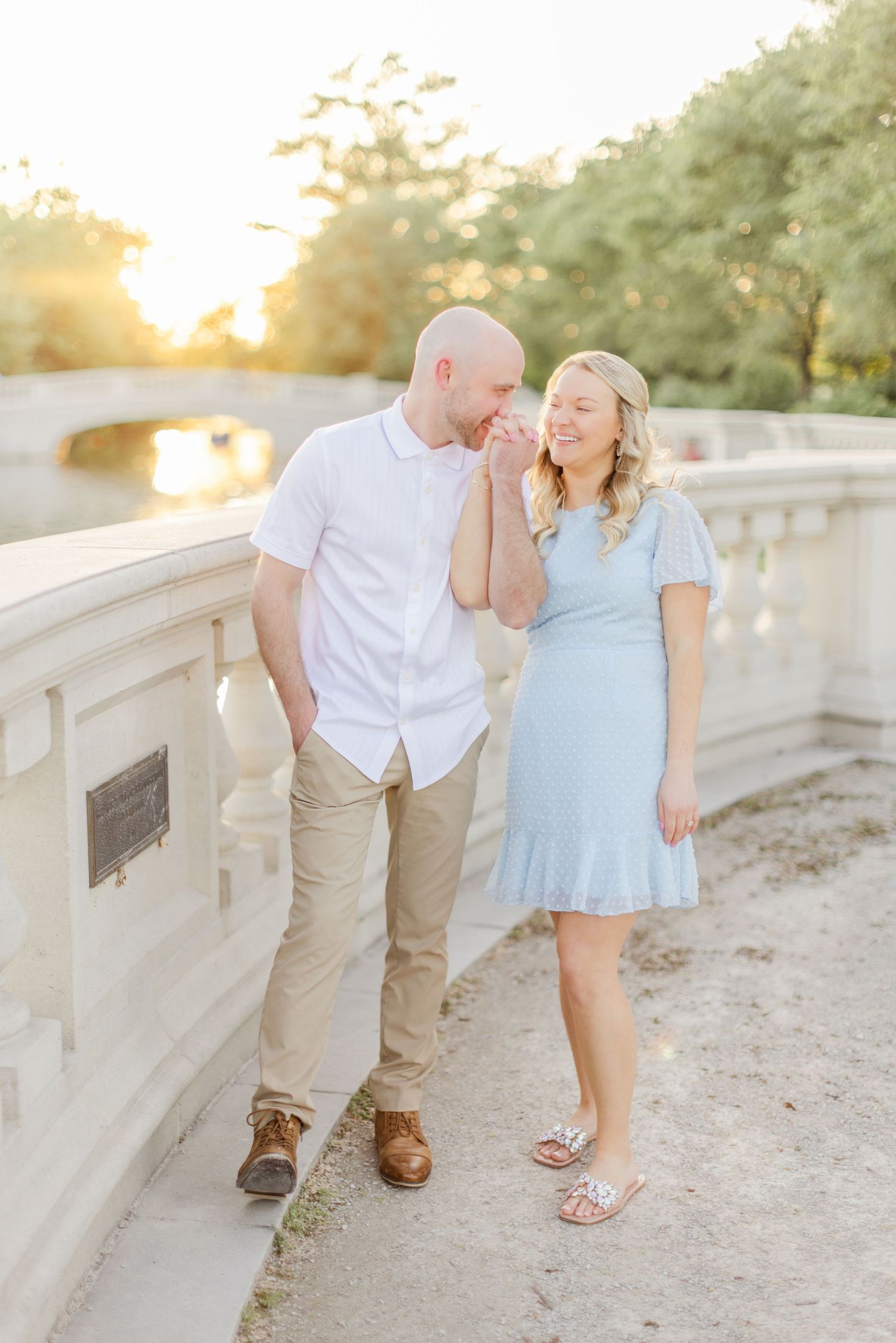Engagement Forest Park Art Museum Katie Strzelec Photography St. Louis Engagement Wedding Photographer Midwest and Missouri Weddings.