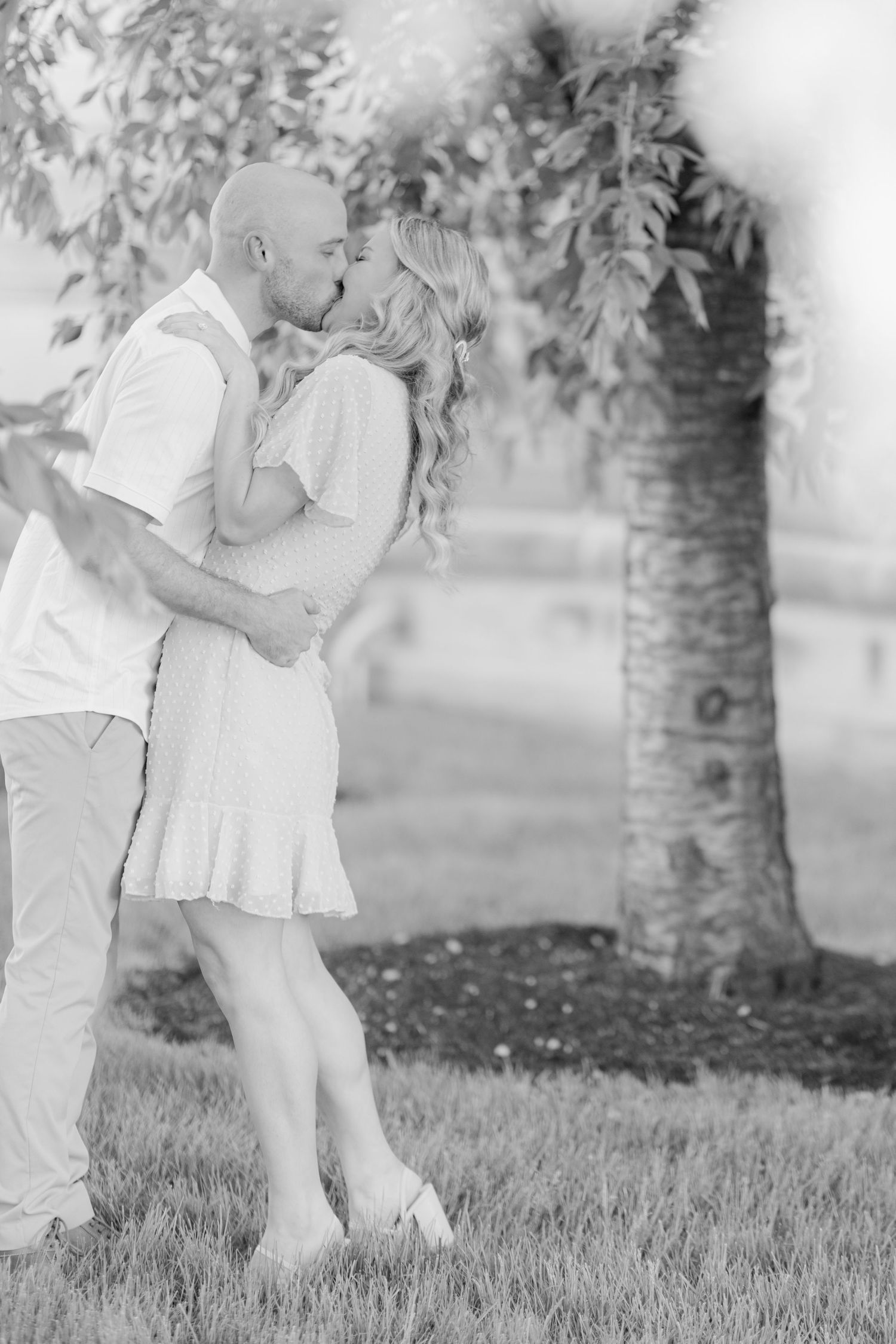 Engagement Forest Park Art Museum Katie Strzelec Photography St. Louis Engagement Wedding Photographer Midwest and Missouri Weddings.
