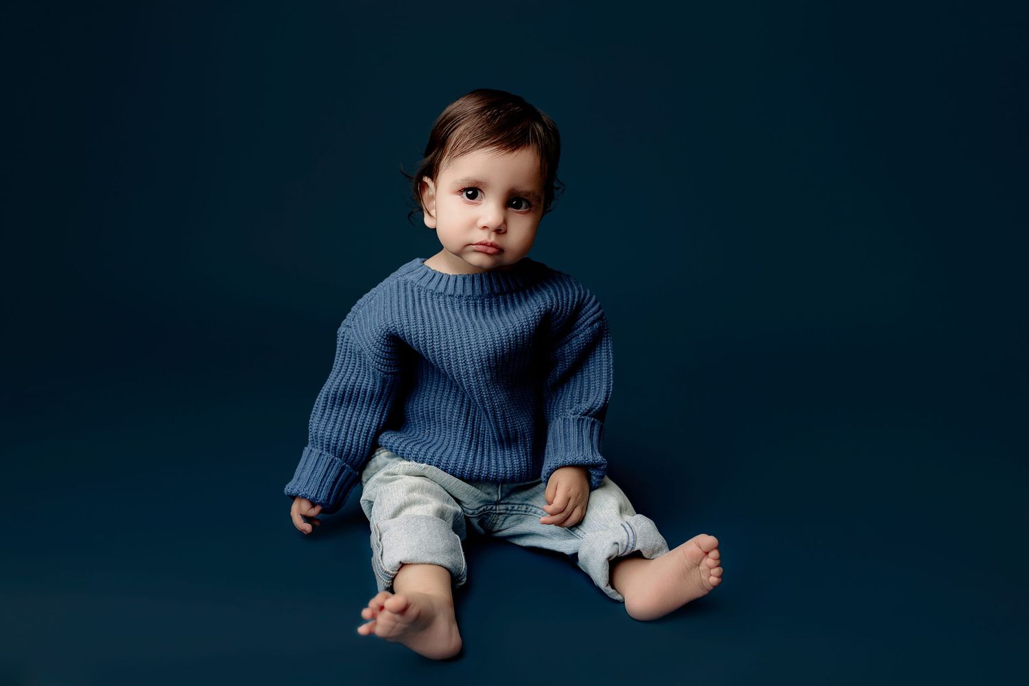 Simple and timeless baby boy photoshoot Central Indiana