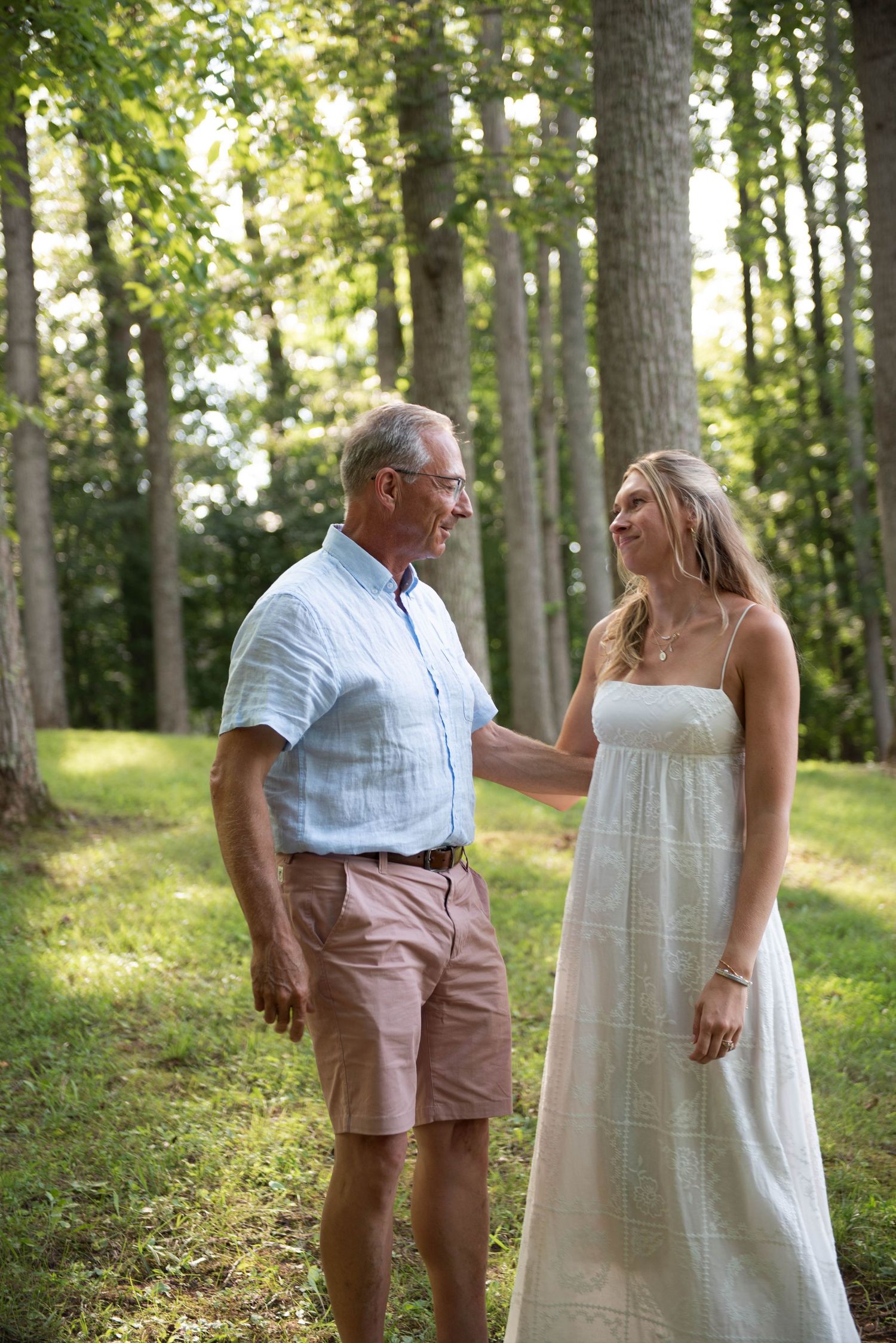 bride with her uncle