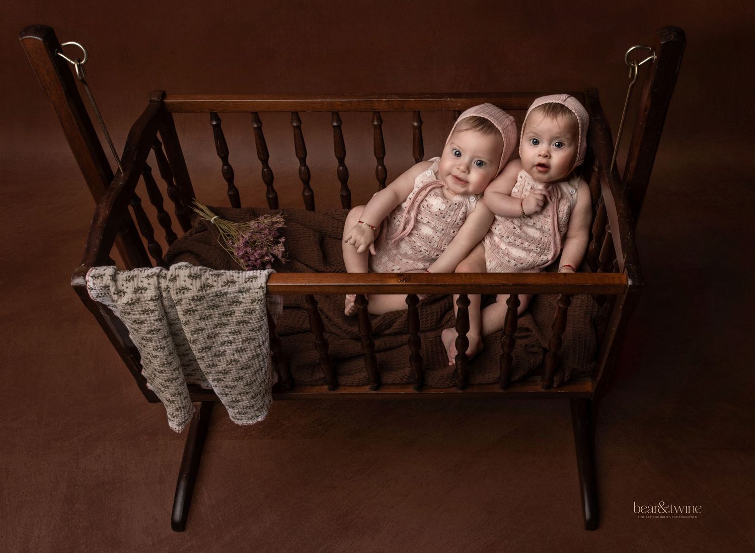 Portrait of twins
