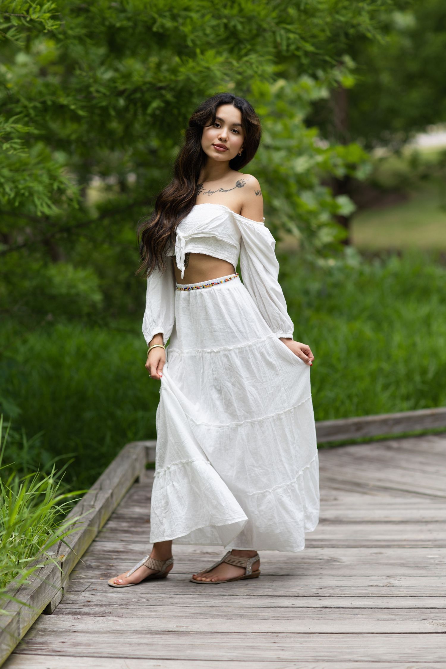 On location portrait photoshoot
