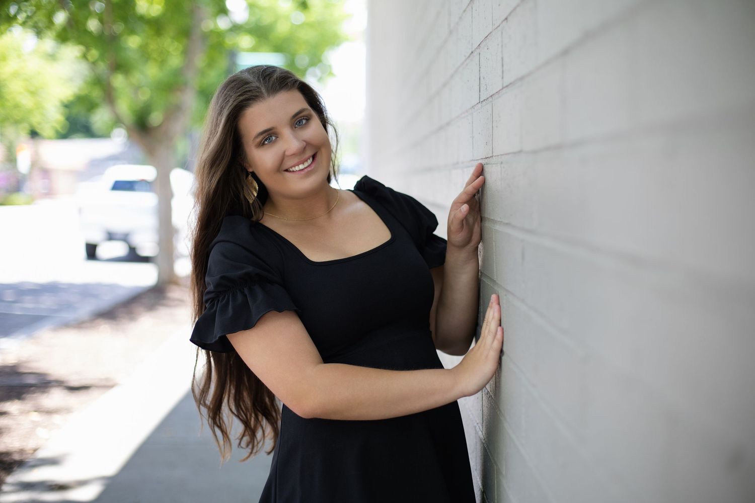 On location portrait photoshoot