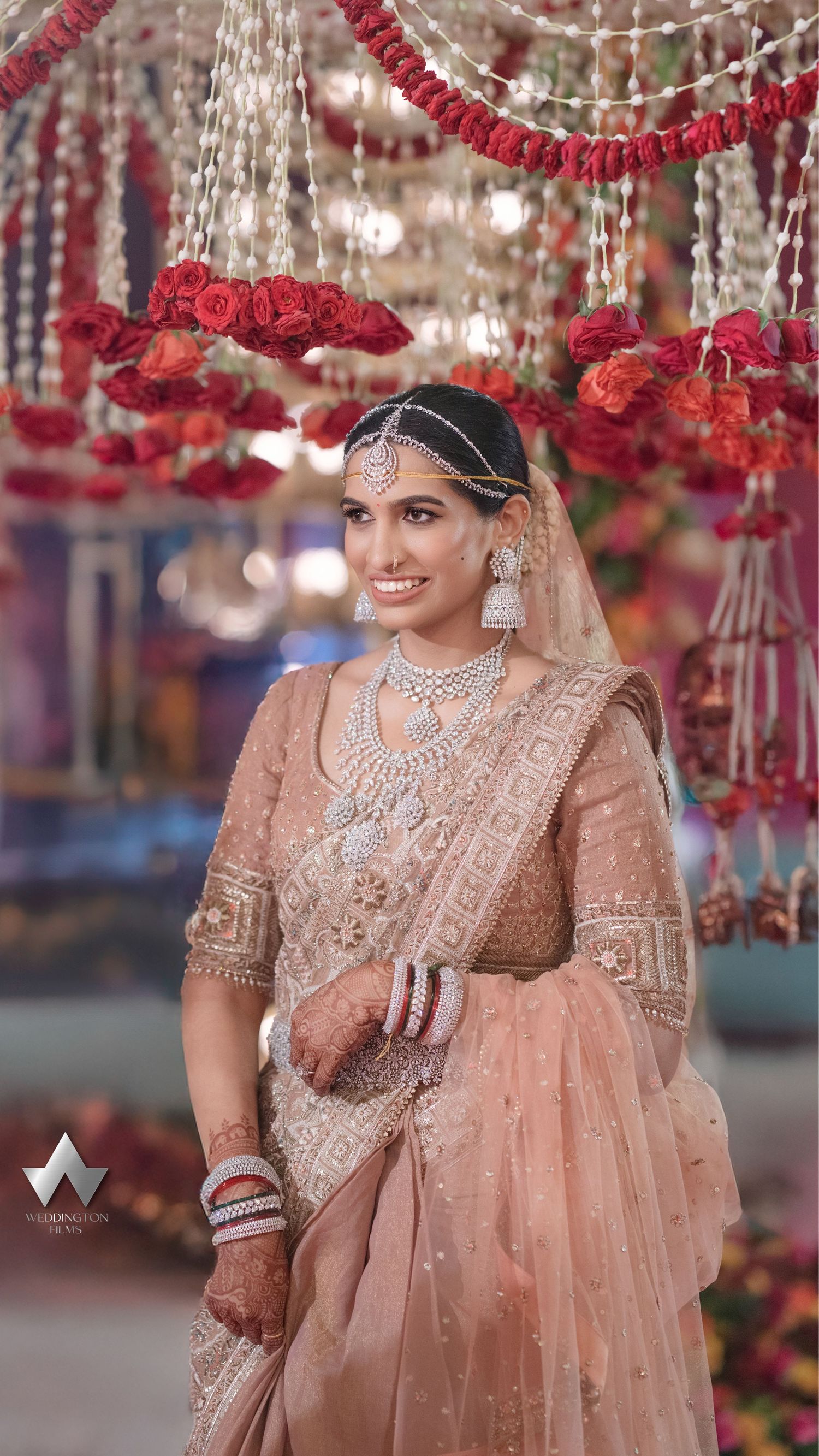 SHREYA REDDY ON HER WEDDING DAY
