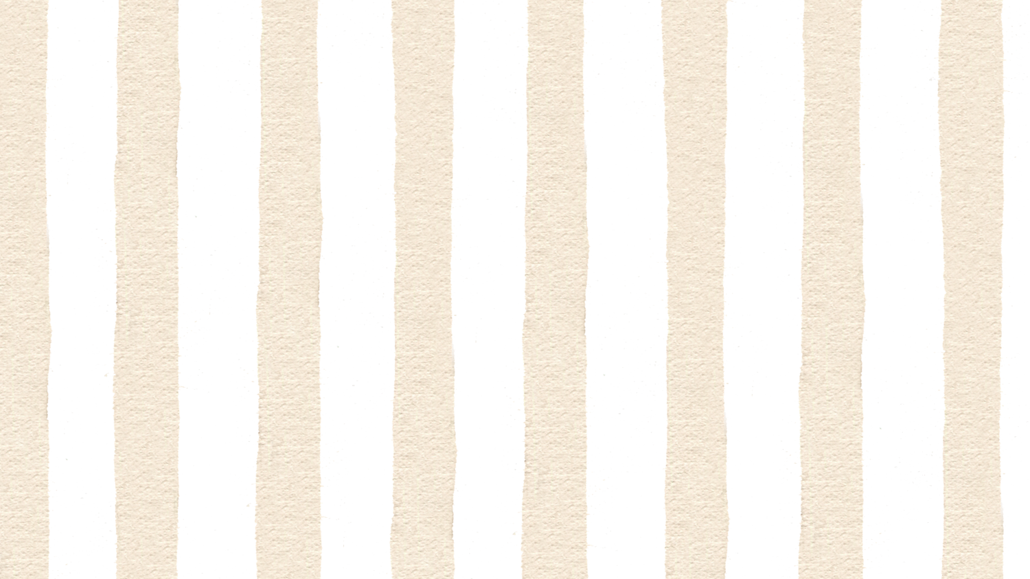 Beige and white vertical stripes form a classic pattern design.