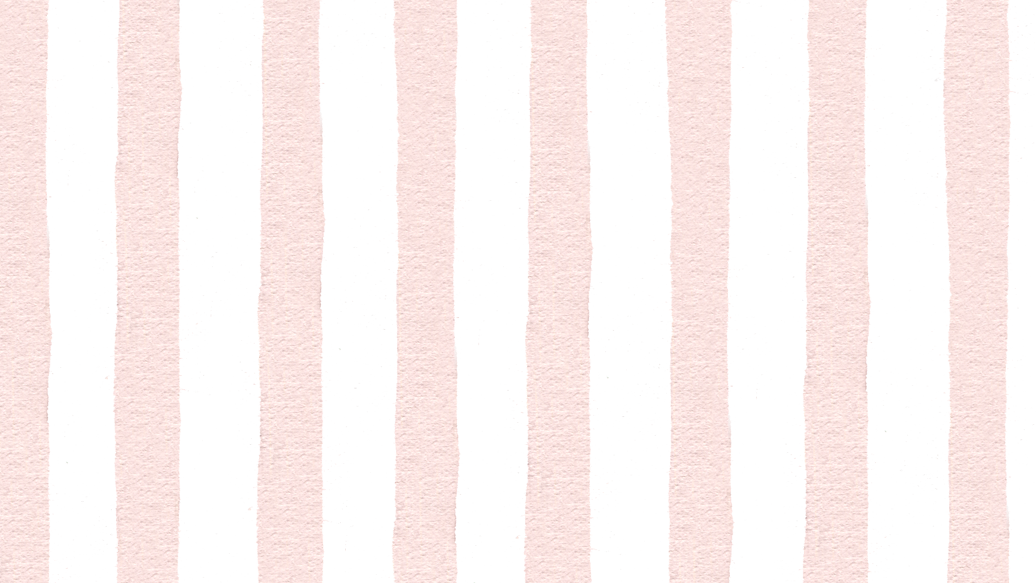 Light pink and white vertical stripes create a gentle pattern.