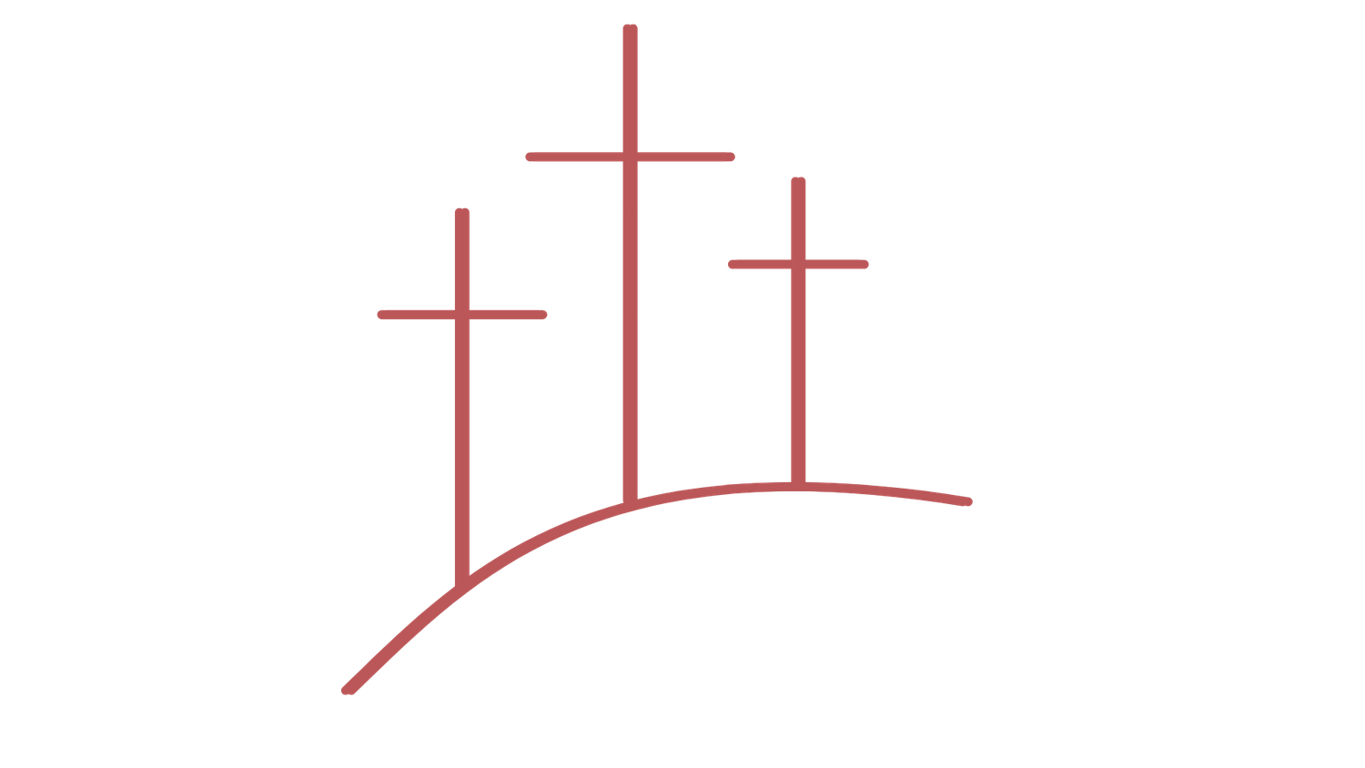 Red cross symbols arranged in a geometric pattern.