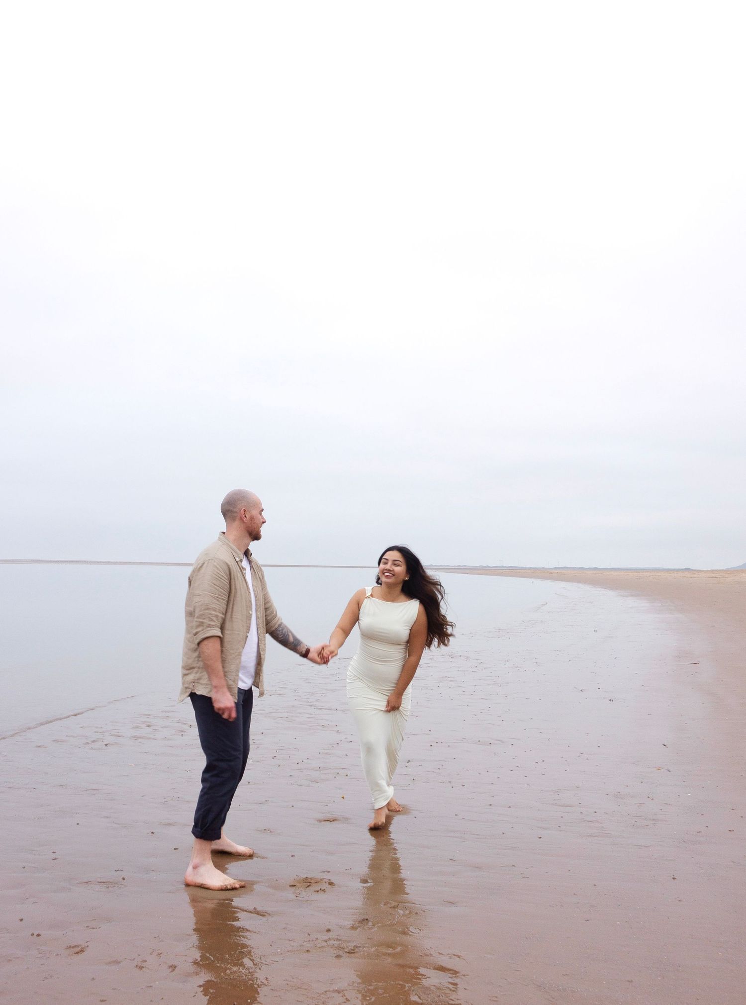 couple on the beach