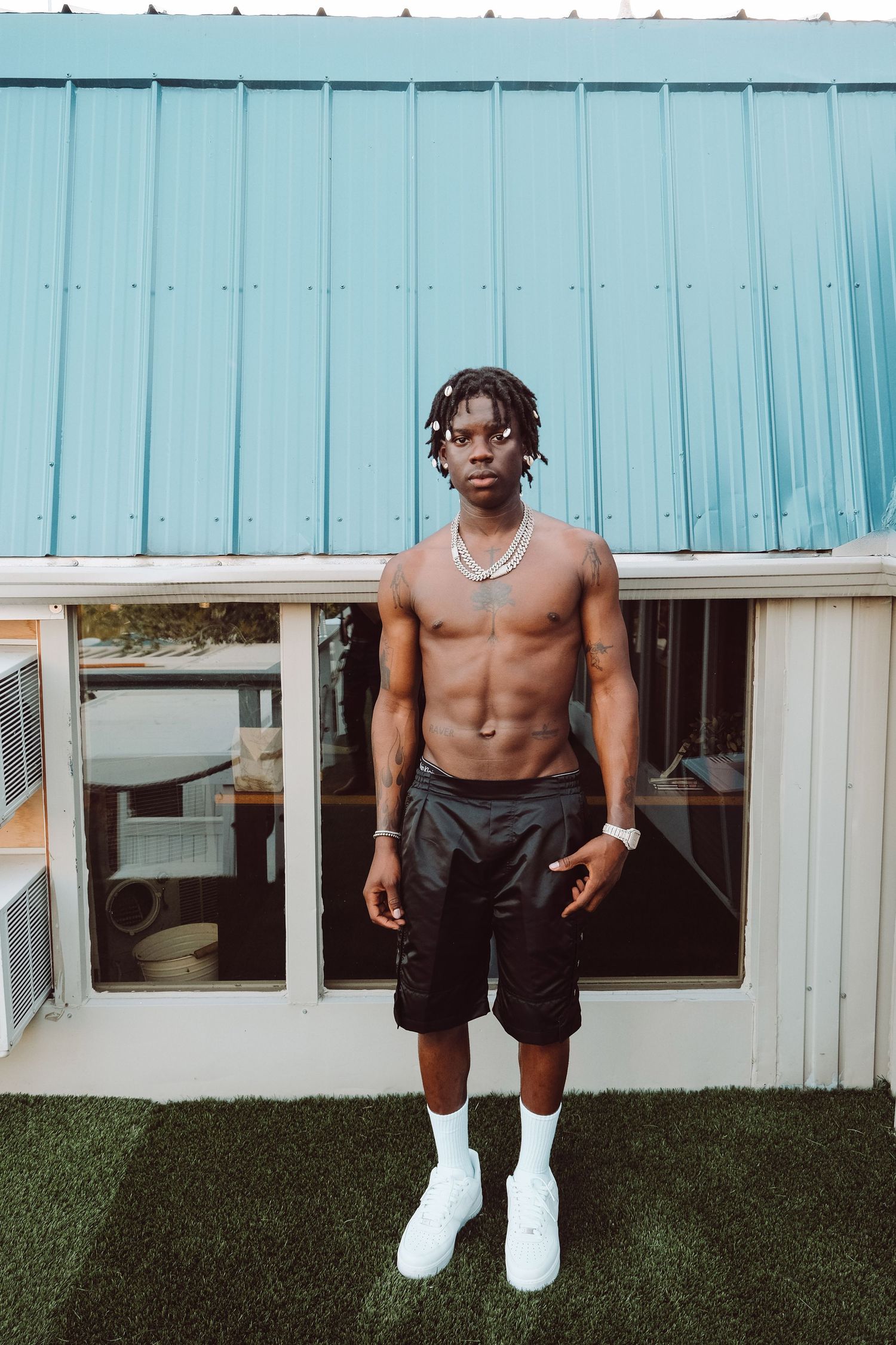 Portrait of Rema photographed at Montreal, Quebec / Photography by Kayla de Guzman