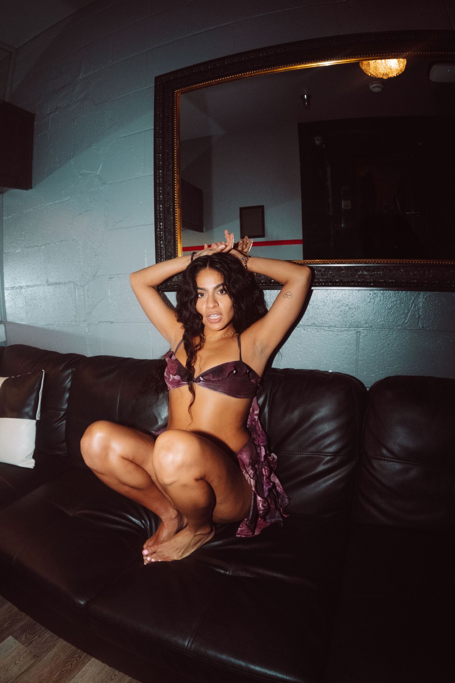 Jessie Reyez photographed at the Ace of Spades in Sacramento, CA by Kayla de Guzman
