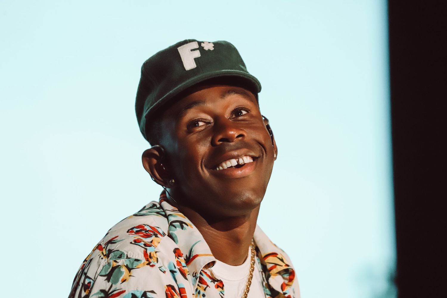 Tyler, the Creator at the Outsidelands Festival in San Francisco in 2021 by Kayla de Guzman