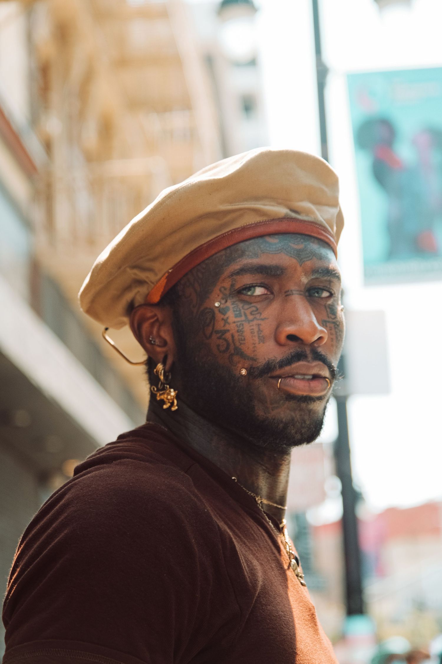 Portrait of an artist in San Francisco CA