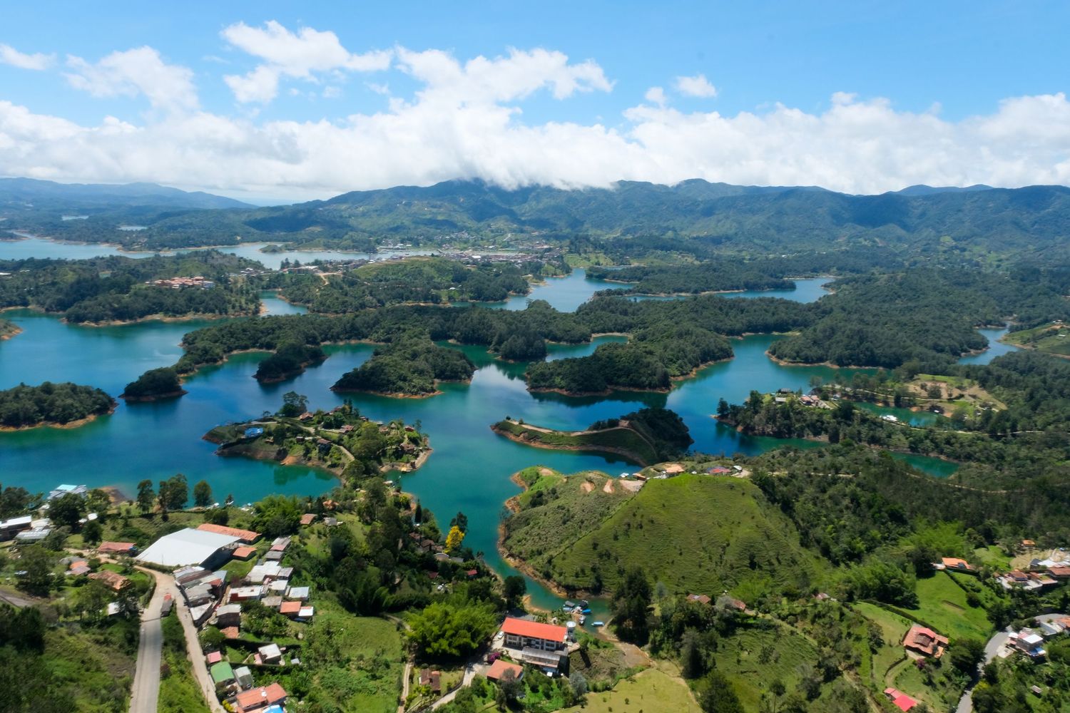 Photograph from the Guatape Rock in Medellin, Colombia by Kayla de Guzman / Camera: Fujifilm XT4