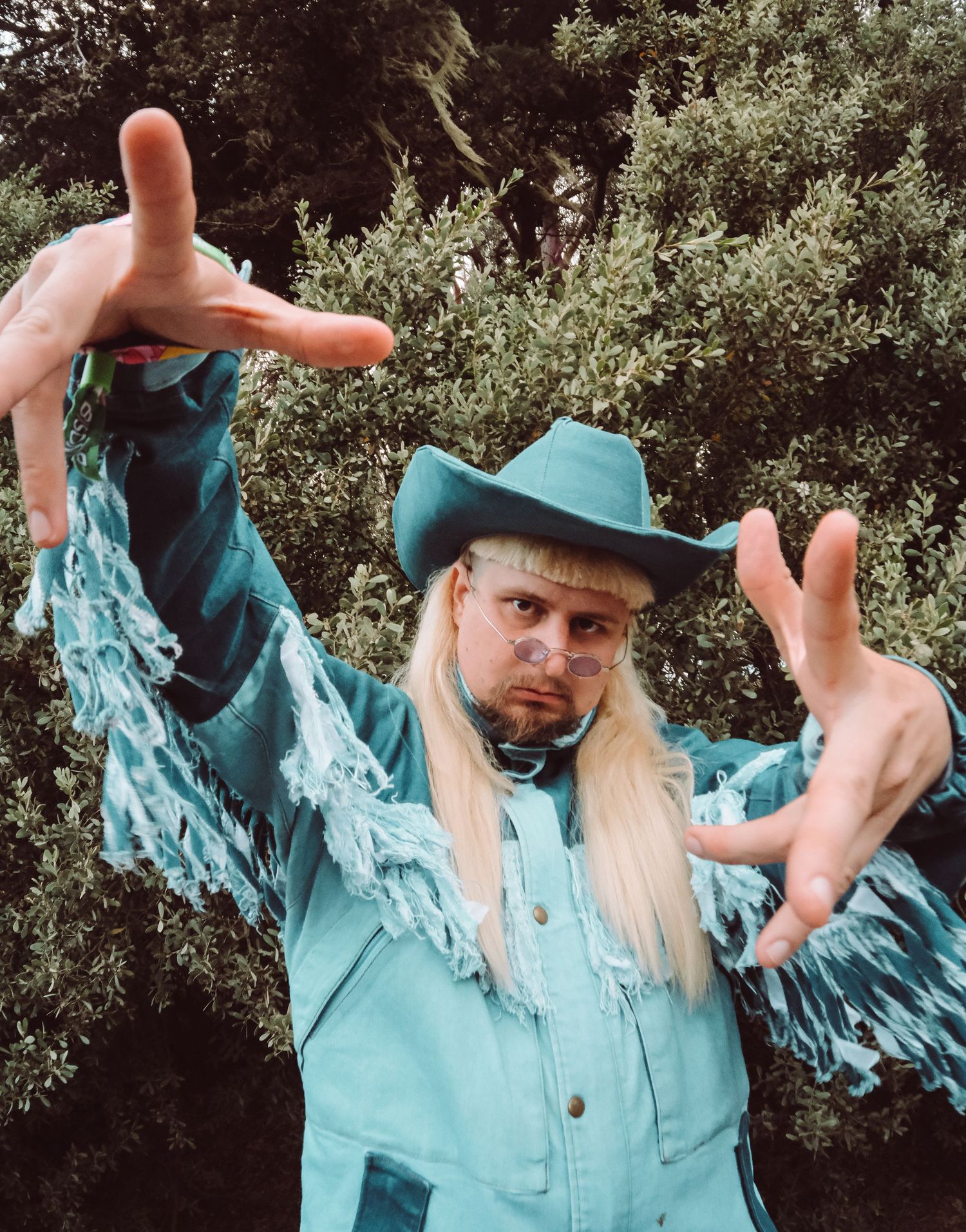 Artist portrait at Outsidelands Festival in San Francisco CA - Photographed by Kayla de Guzman
