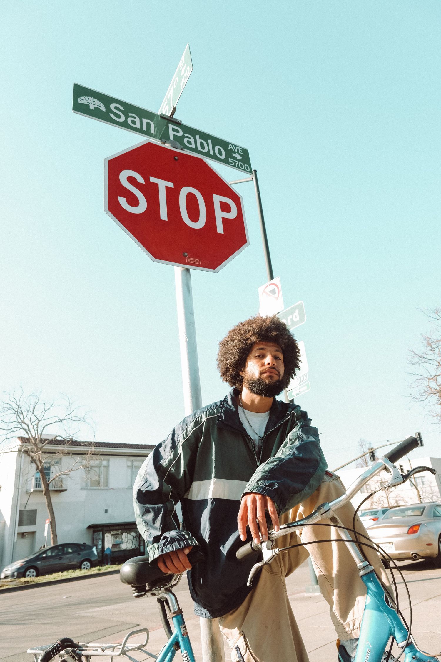 Casey Cope, music artist / cover art - photographed in Berkeley, CA