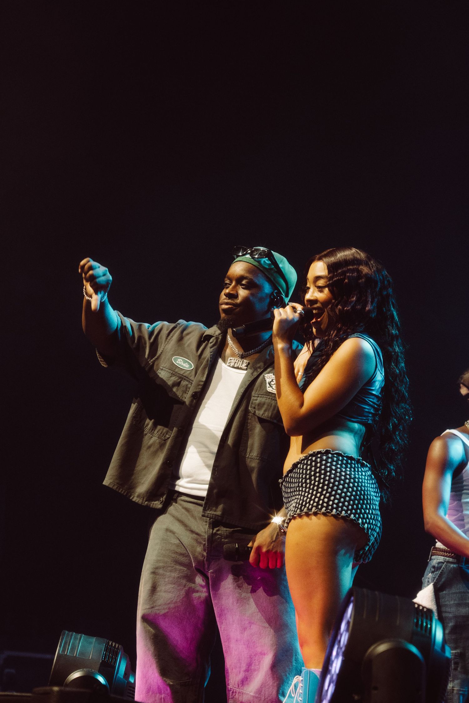 Blxst and Joyce Wrice at the Youtube Theater in Los Angeles, CA / Photographed by Kayla de Guzman