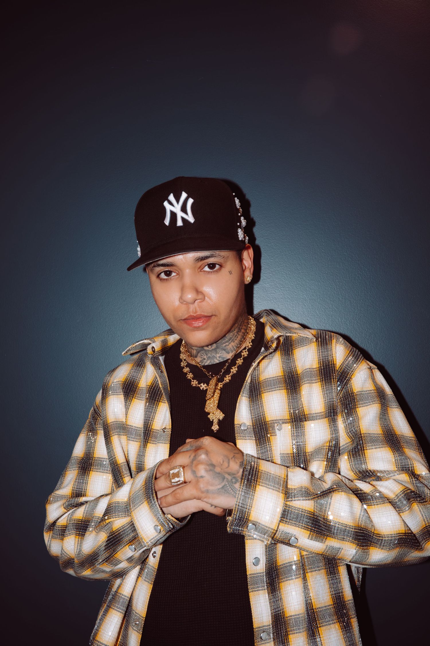 KWN portrait photographed by Kayla de Guzman at the Regency Ballroom in San Francisco. Shot with a Fujifilm xt4
