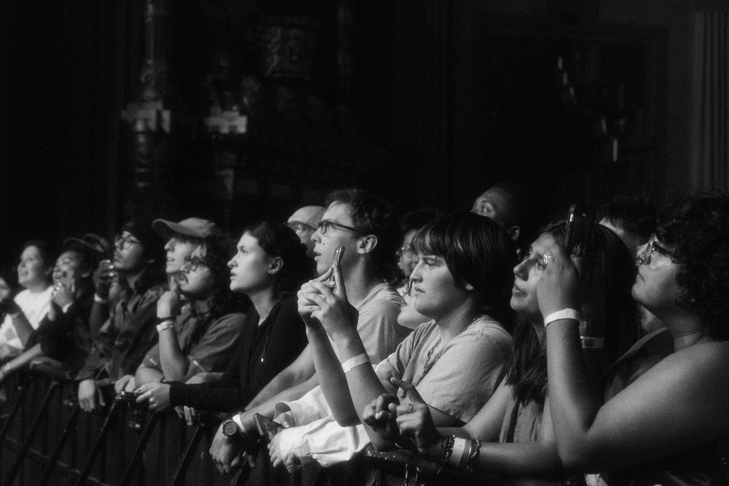 G-Eazy photographed at the Fox Theater in Oakland, CA by Kayla de Guzman / Black and white edit