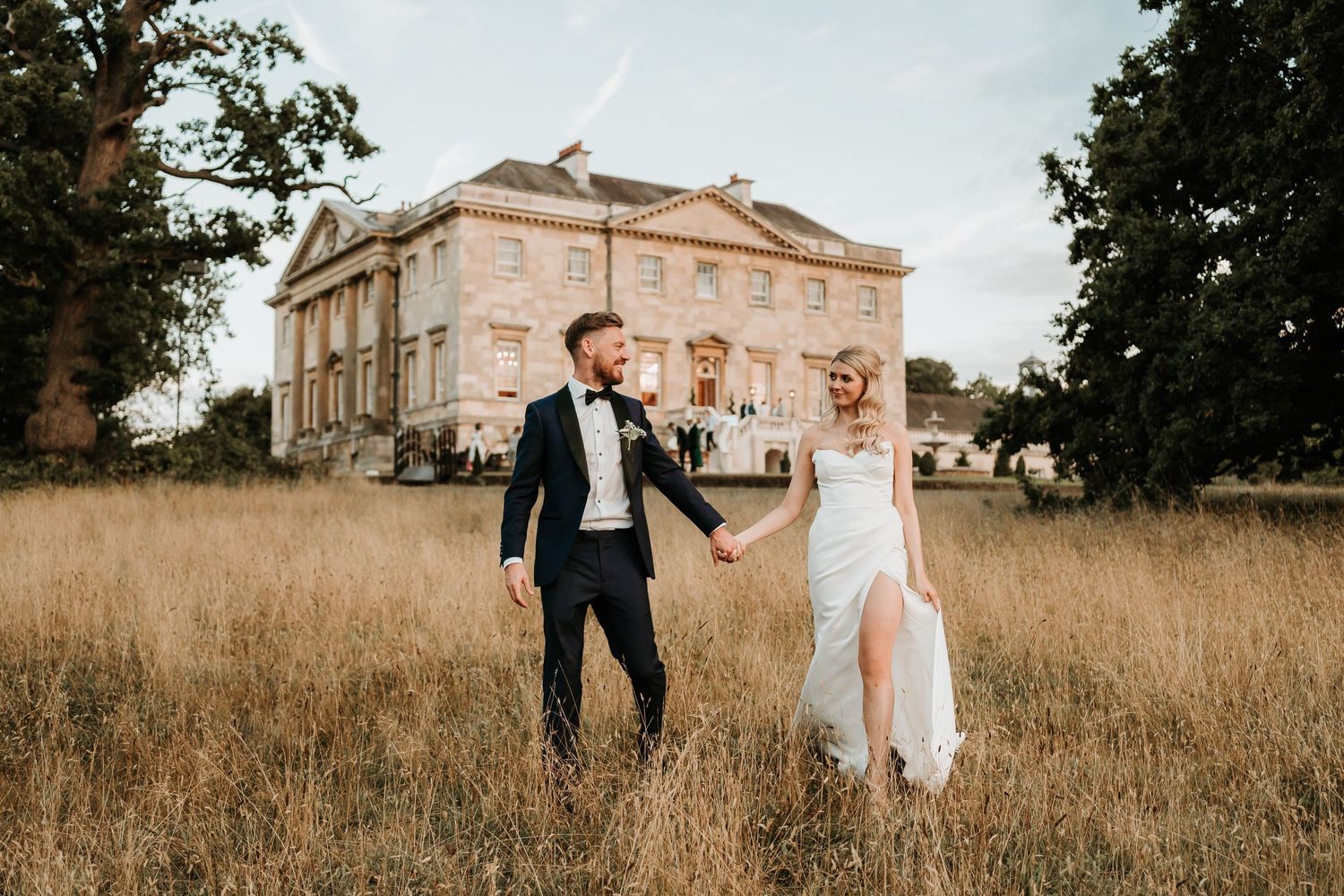 Luxury wedding photography at Botleys Mansion in Surrey.