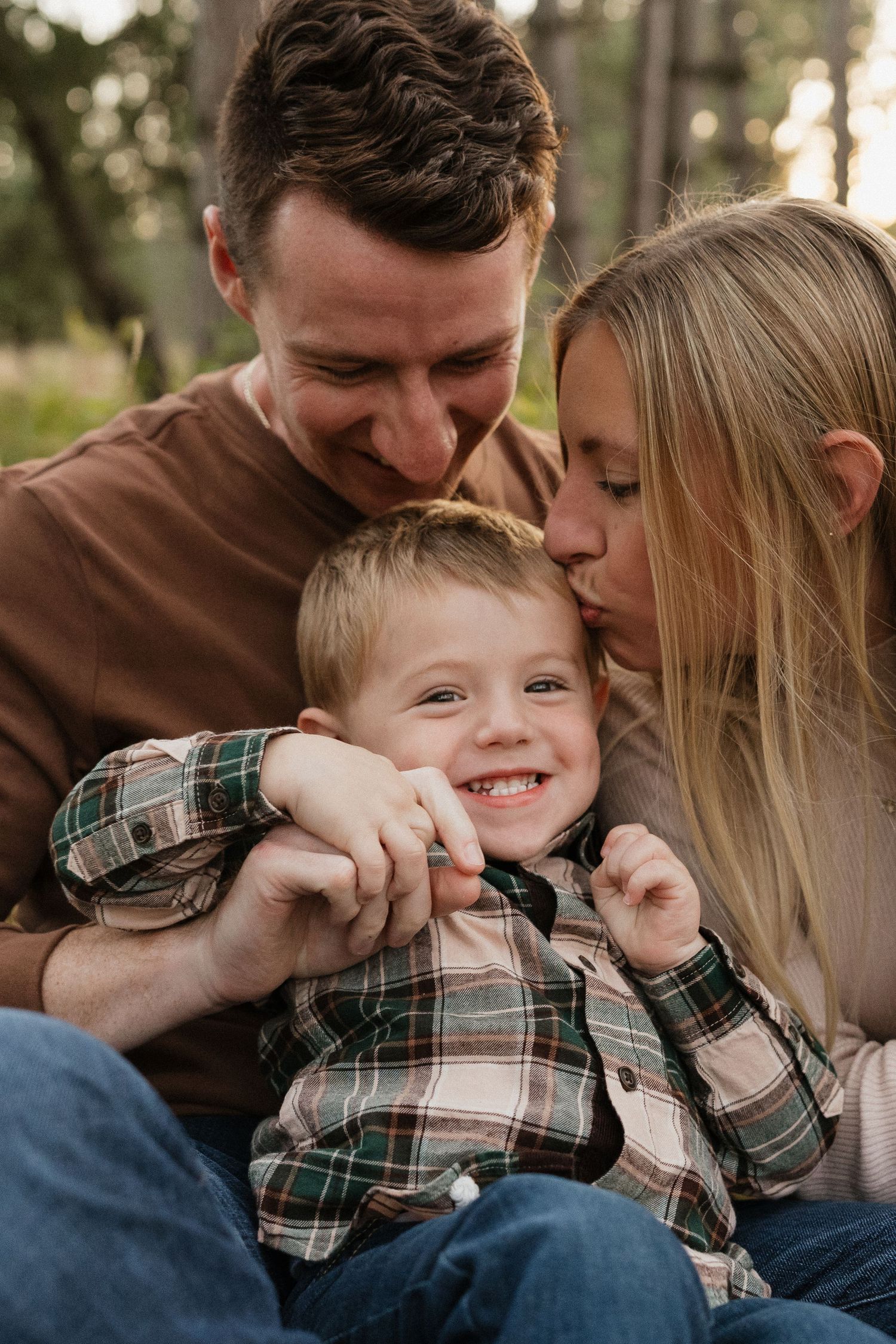 Natural light family photography session in Southeast Minnesota