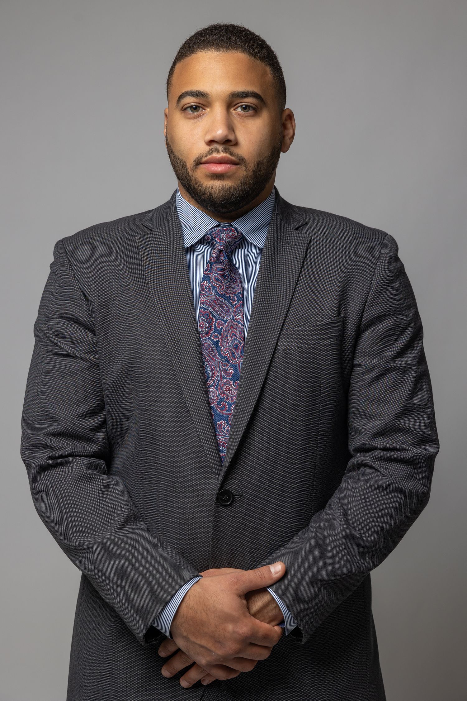 Professional portrait and headshot photography for executives, professionals, and creatives. Clean, high-quality studio or on-location.