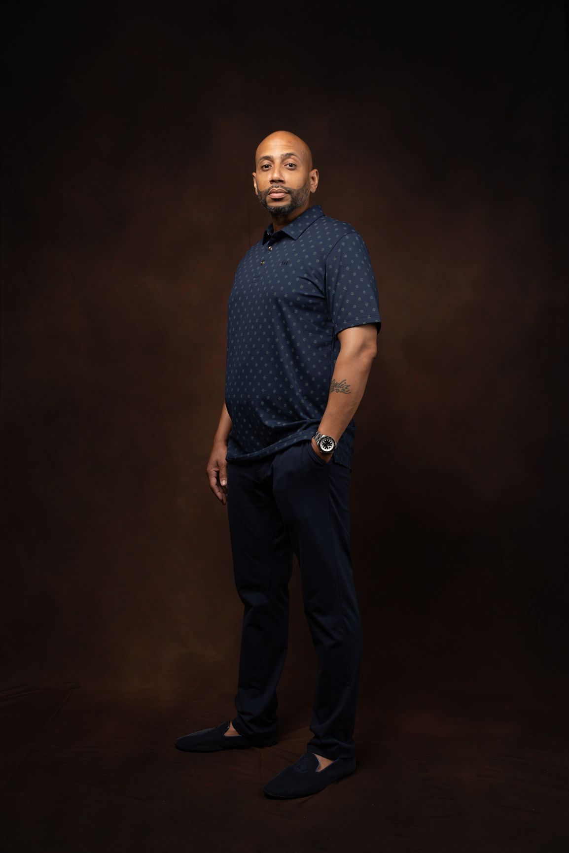 Professional portrait and headshot photography for executives, professionals, and creatives. Clean, high-quality studio or on-location.
