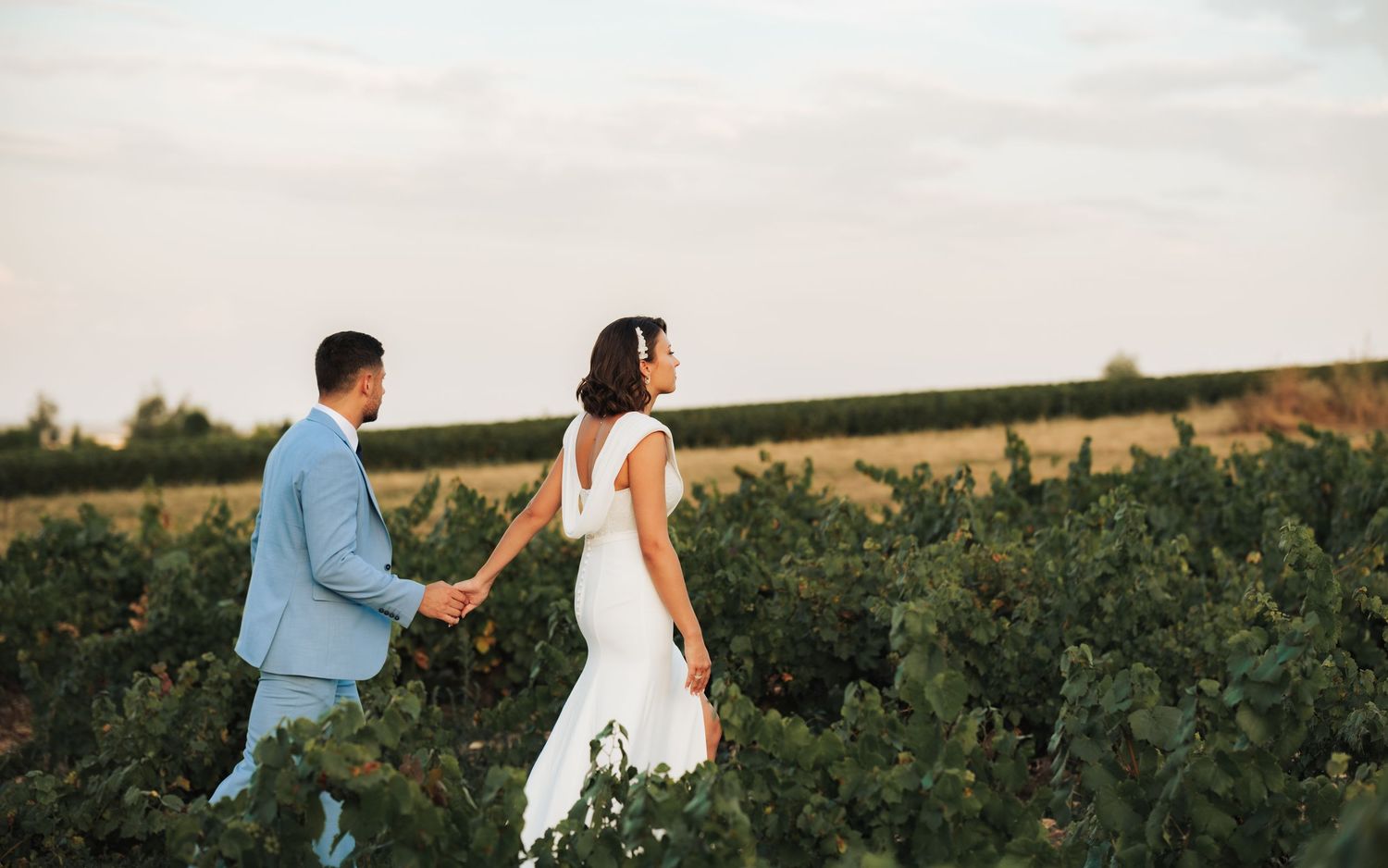 Photo dans les vignes